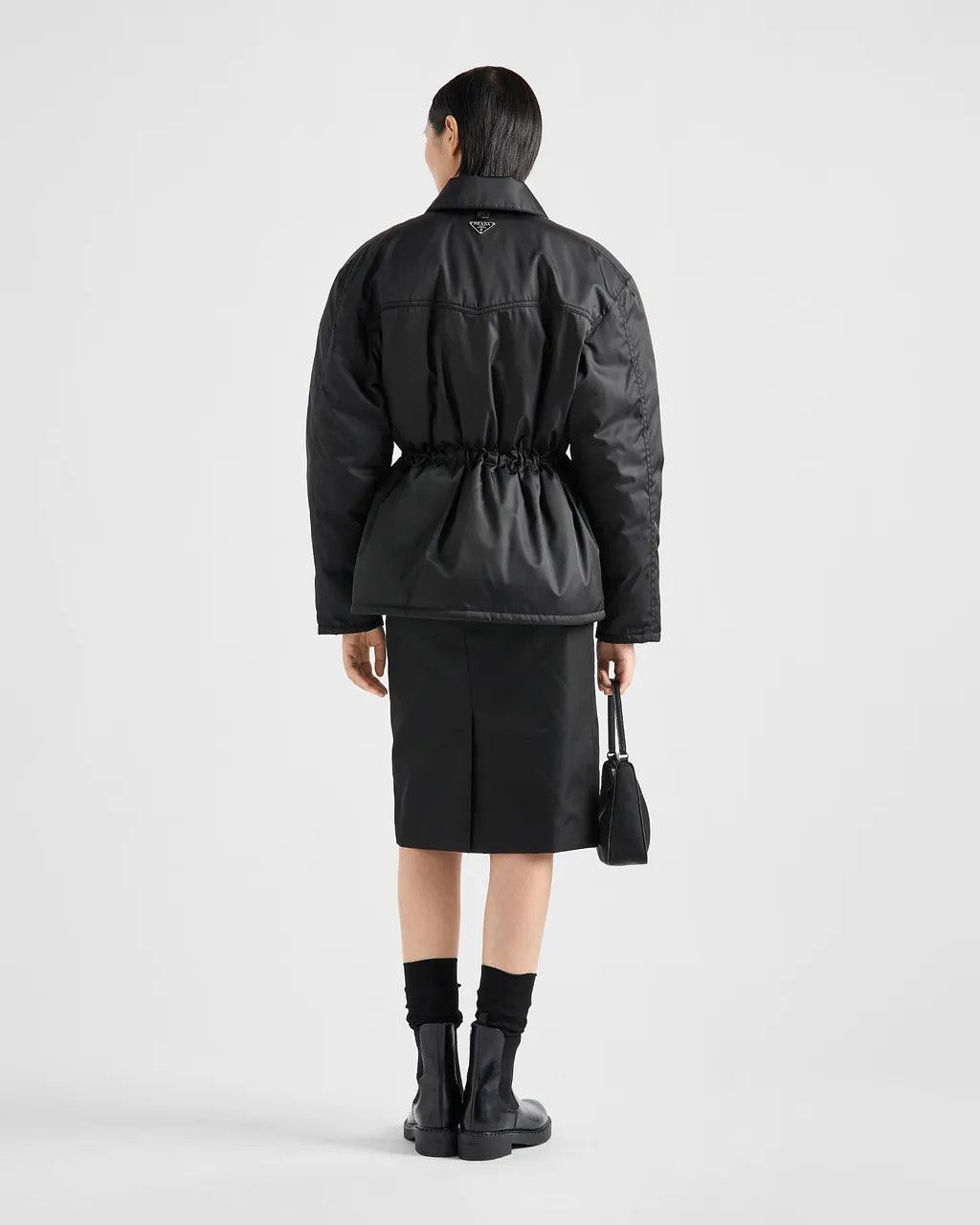 Prada o1B3y1r0426 Down Jacket in Black Size S / US 4 / IT 40 - 5 Thumbnail