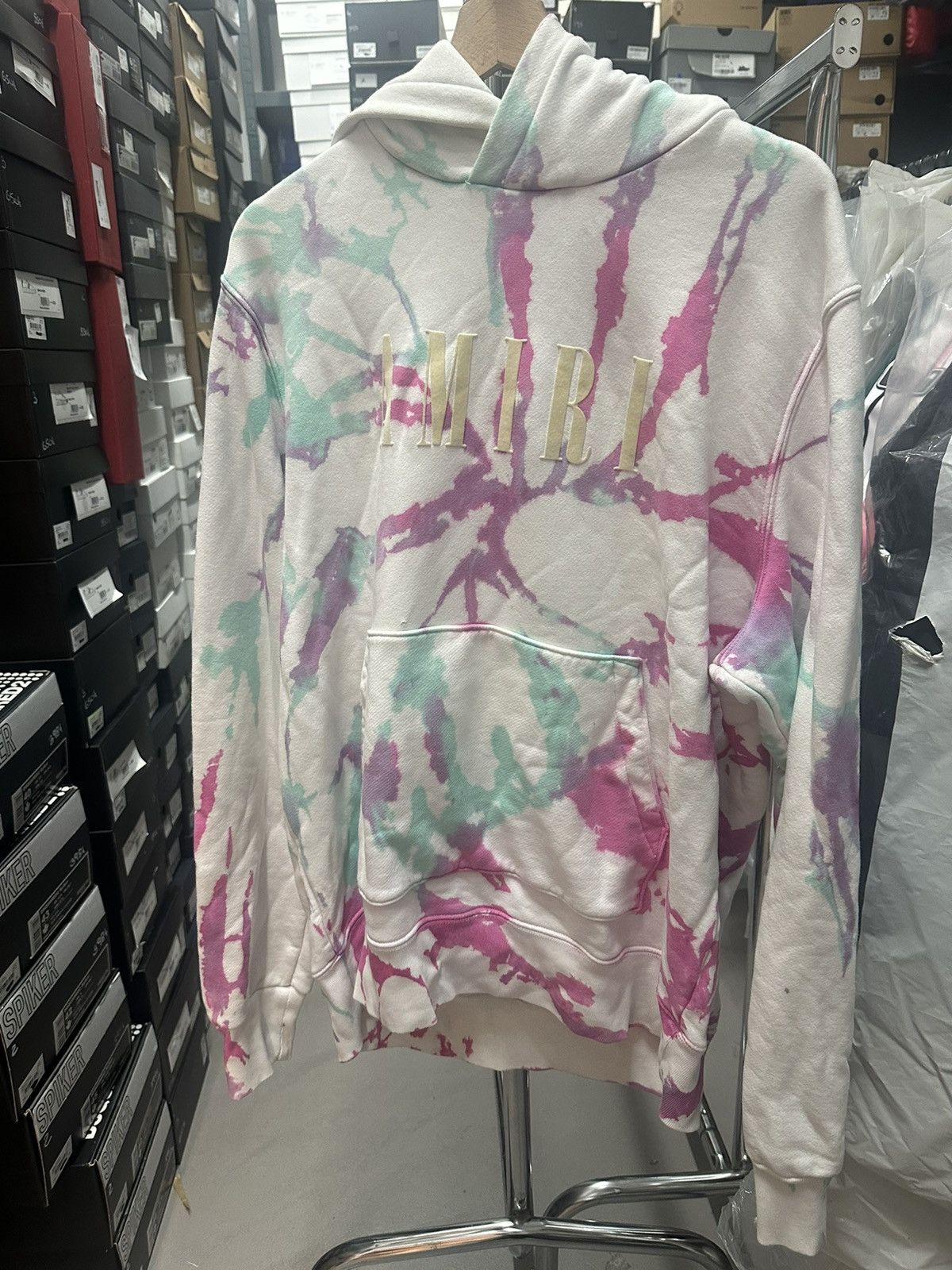 Amiri Amiri Core logo tye dye hoodie Size US M / EU 48-50 / 2 - 3 Thumbnail