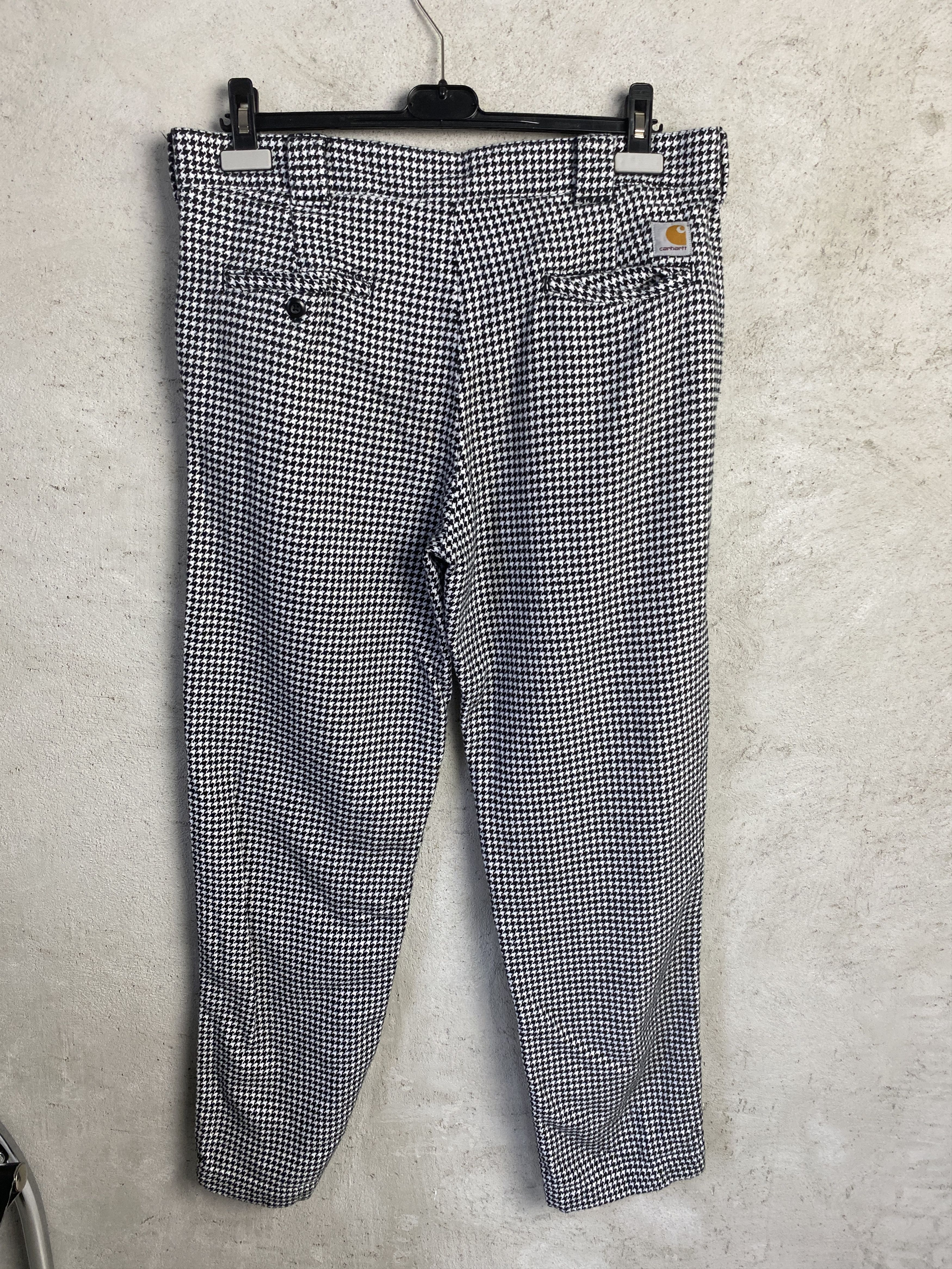 Carhartt Wip Carhartt WIP Norvell Pant casual skate rap houndstooth Size US 34 / EU 50 - 1 Thumbnail