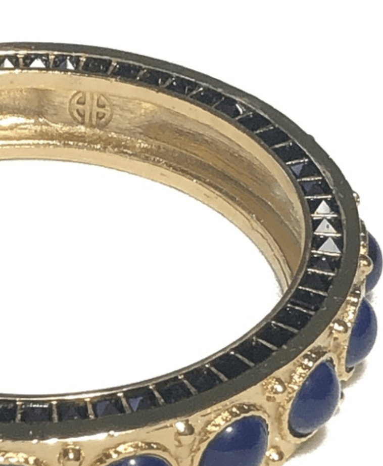 House of Harlow House of Harlow 1960 Cabochon Side Studded Bangle Size ONE SIZE - 5 Thumbnail