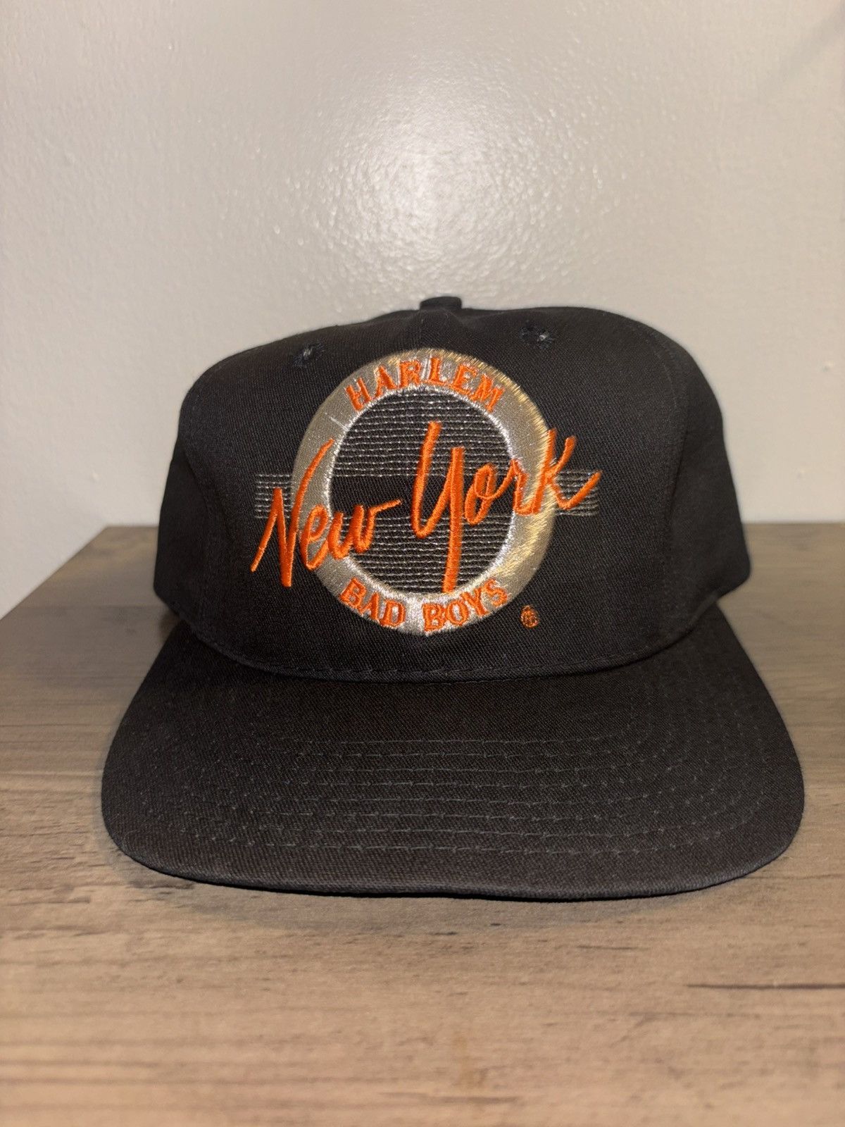 The Game Vintage 90’s Circular Harlem New York Bad Boys Hat Size 46 - 1 Thumbnail
