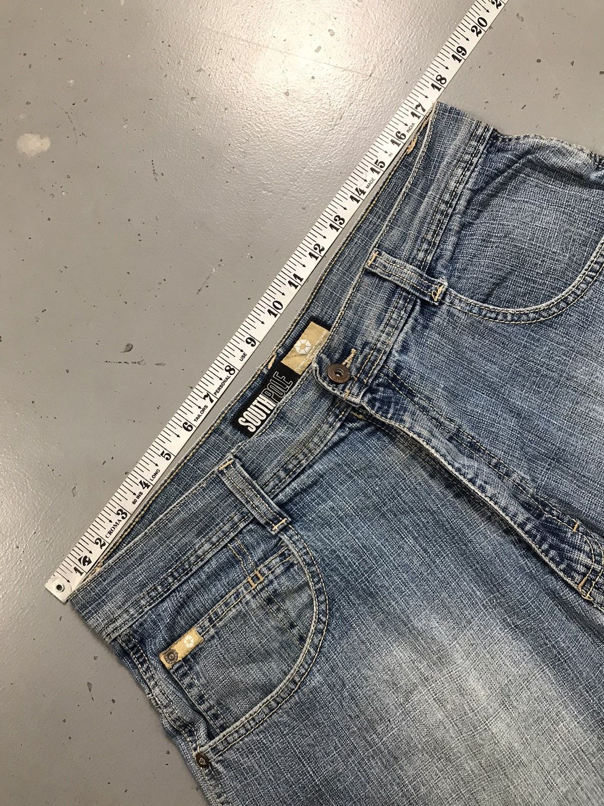 Southpole Vintage Southpole yellow tab skater denim jort Size US 35 - 5 Thumbnail