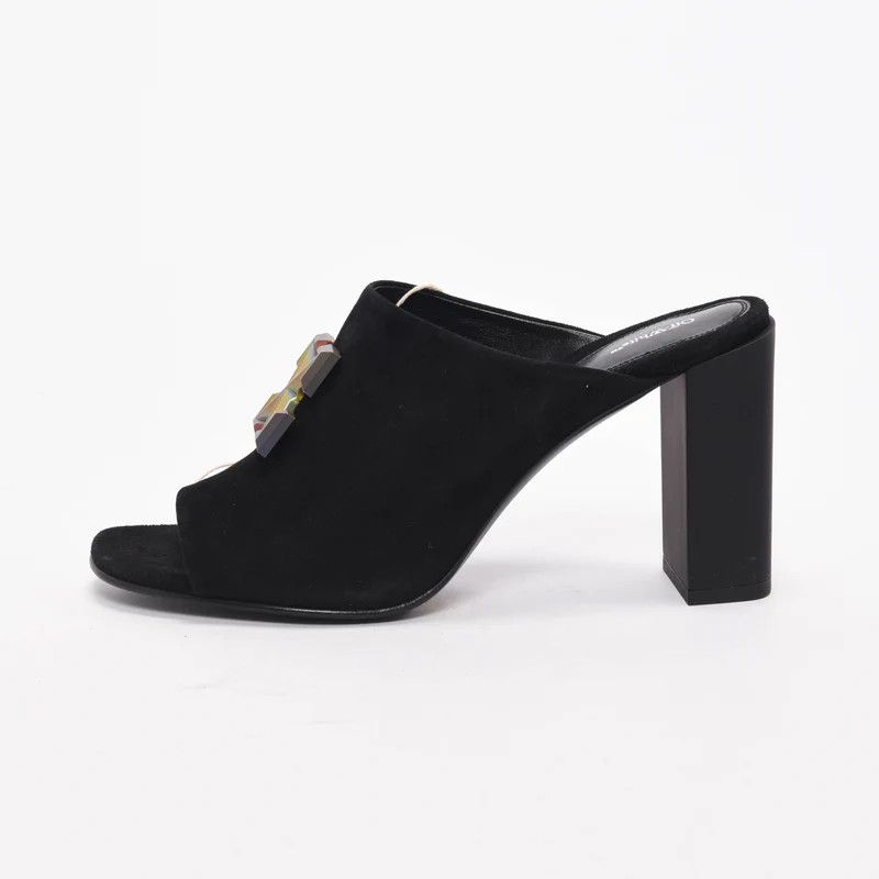 Off-White o1y1225 Mules in Black Size US 7 / IT 37 - 1 Thumbnail