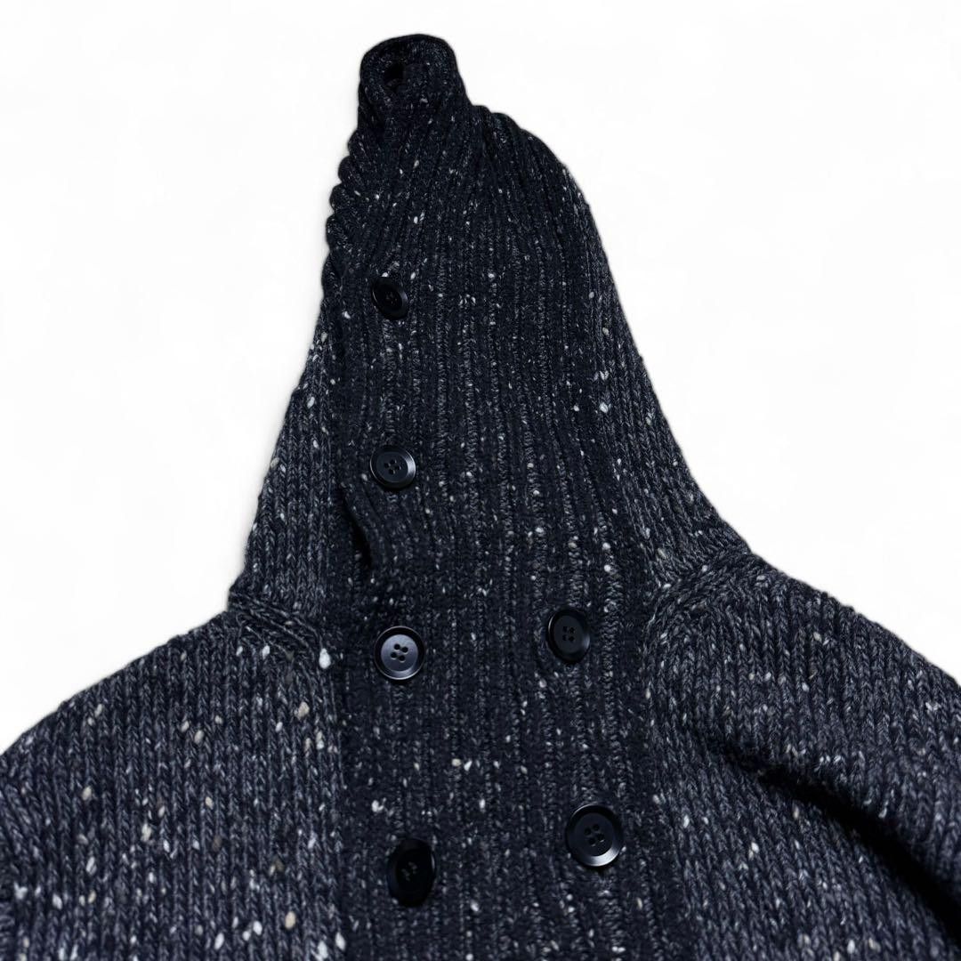 Yohji Yamamoto Yohji Yamamoto Pour Homme 14aw hoodie knit cardigan Size US L / EU 52-54 / 3 - 2 Thumbnail
