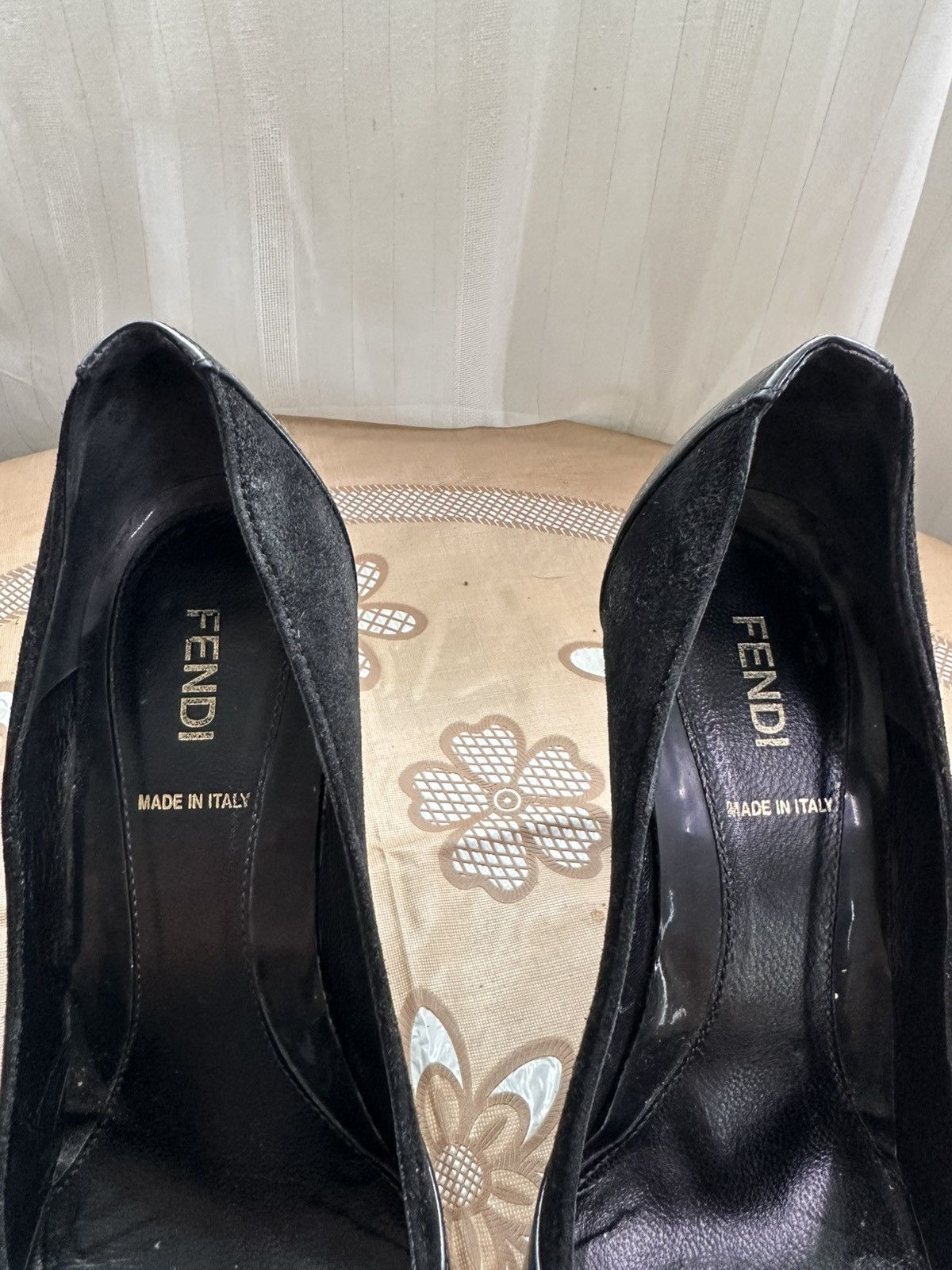 Fendi Fendi FF Logo Patent High Heels Size US 6.5 / IT 36.5 - 3 Thumbnail