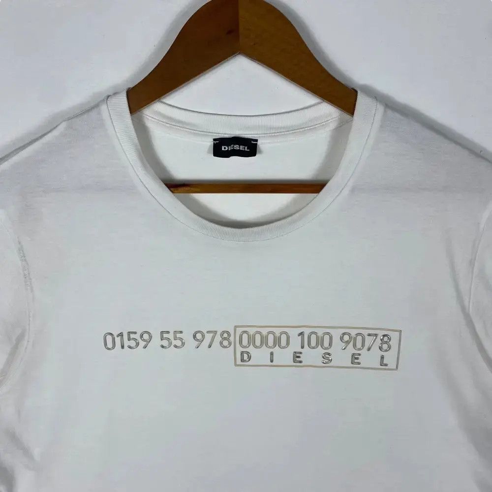 Diesel DIESEL Bold Graphic Women Tops Tee Shirt Large Size Size L / US 10 / IT 46 - 2 Thumbnail