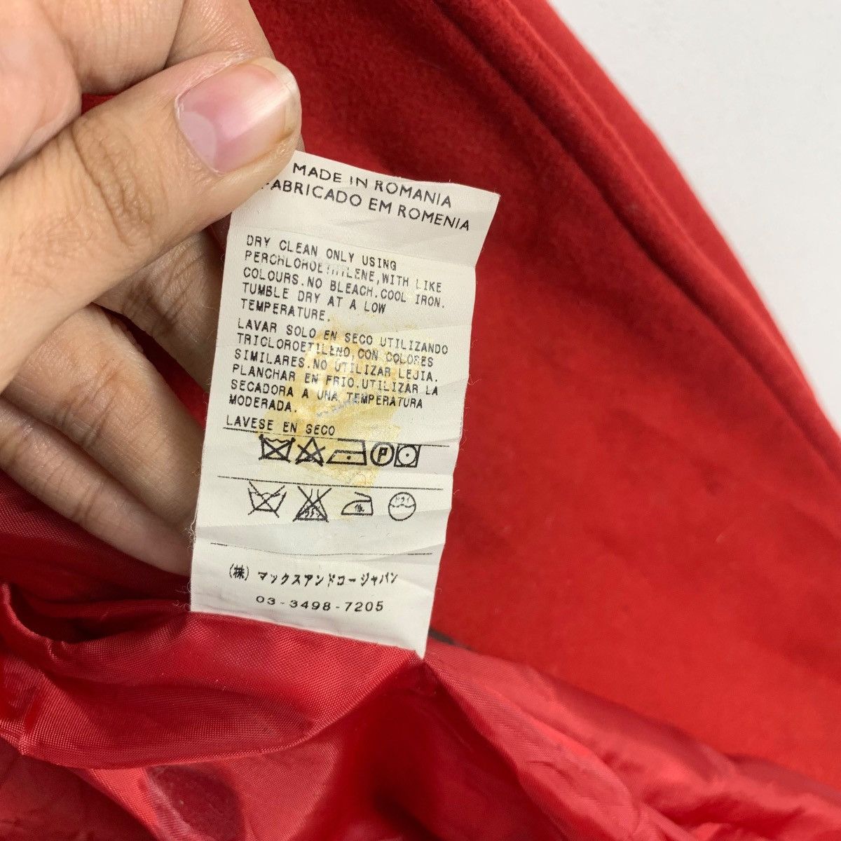 Max Mara MAX MARA Max & Co Collection Made In Romania Red Trench Coat Size S / US 4 / IT 40 - 11 Thumbnail