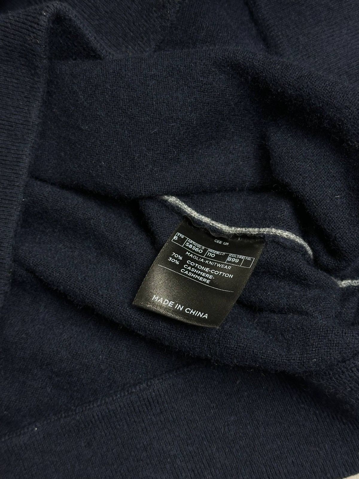Ermenegildo Zegna Ermenegildo Zegna Sport Maglia Sweater Cashmere Rare S Size US S / EU 44-46 / 1 - 6 Thumbnail