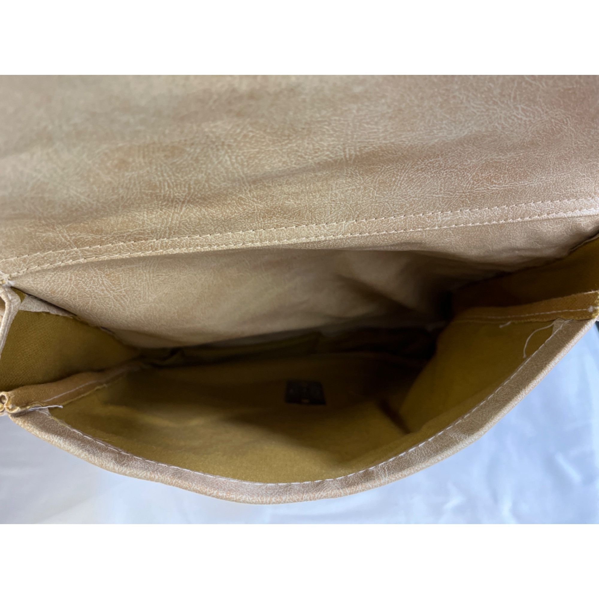 Other Nuccio Bentory Unisex Beige Crossbody Travel Bag SKU 6207 Size ONE SIZE - 5 Thumbnail