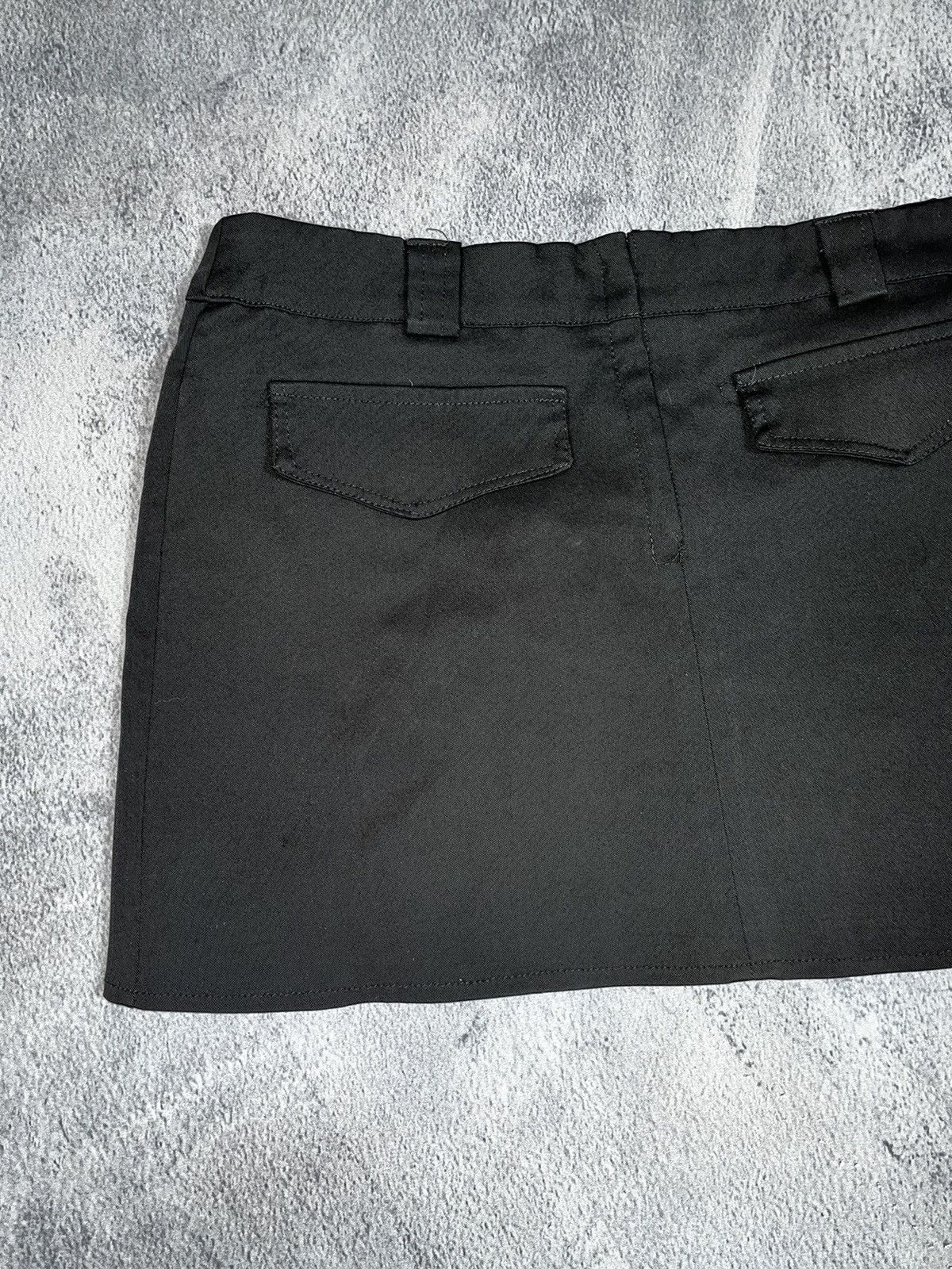 Japanese Brand × Vintage Vintage Y2K opium zip mini skirt japanese style size 30 Size 30" / US 8 / IT 44 - 8 Thumbnail