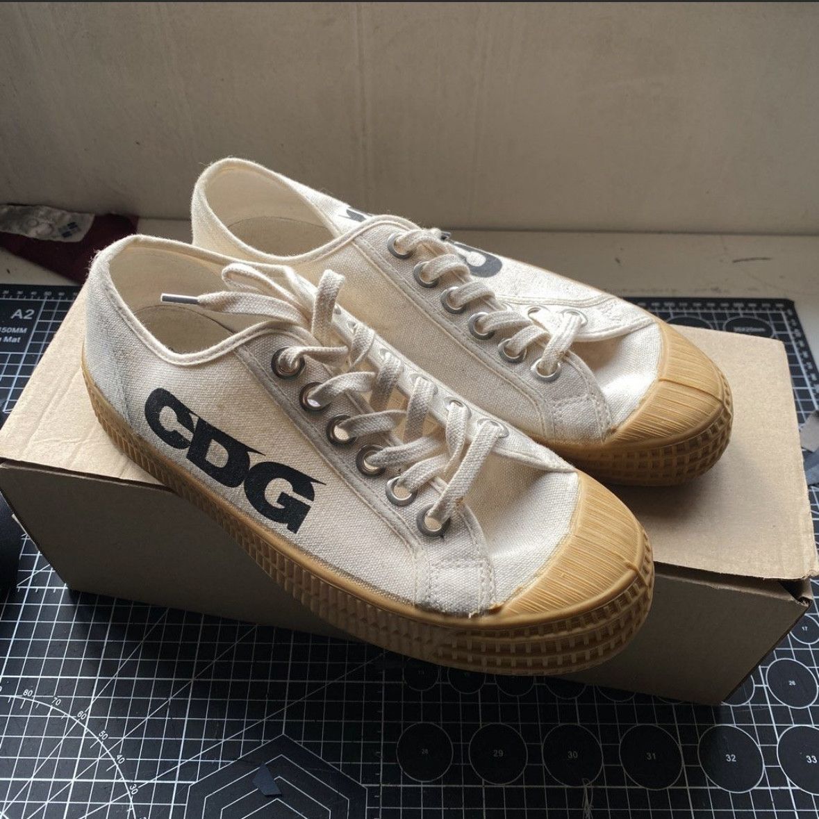 CDG x Novesta shoes