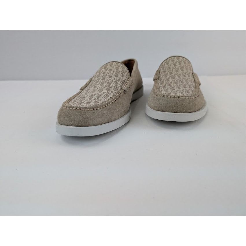 Dior o1rshd1 Canvas Granville Clean Loafers Boots in Beige 46 Size US 13 / EU 46 - 7 Thumbnail