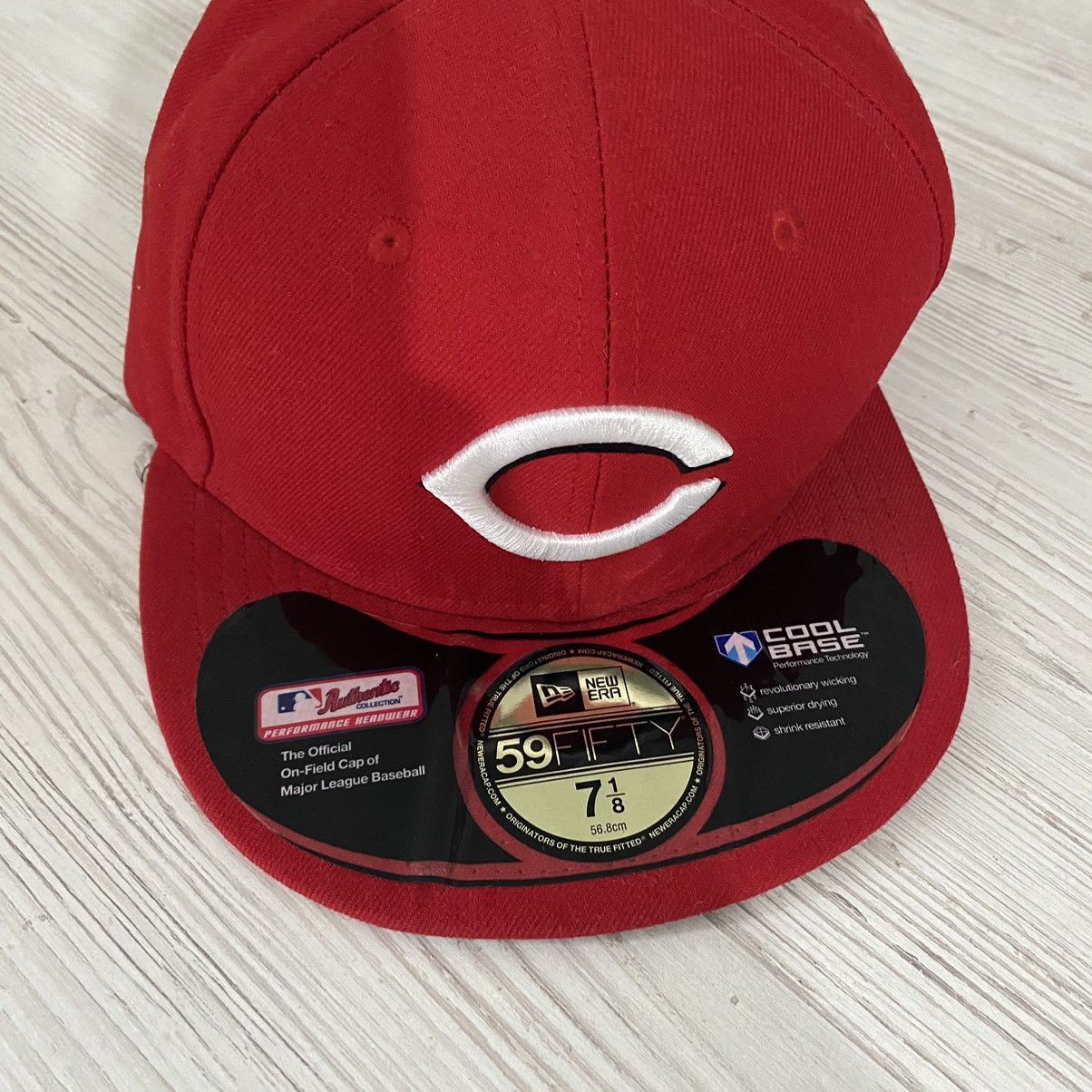 New Era New Era Cincinnati Reds Cap 7 1/8 NEW Size ONE SIZE - 2 Thumbnail