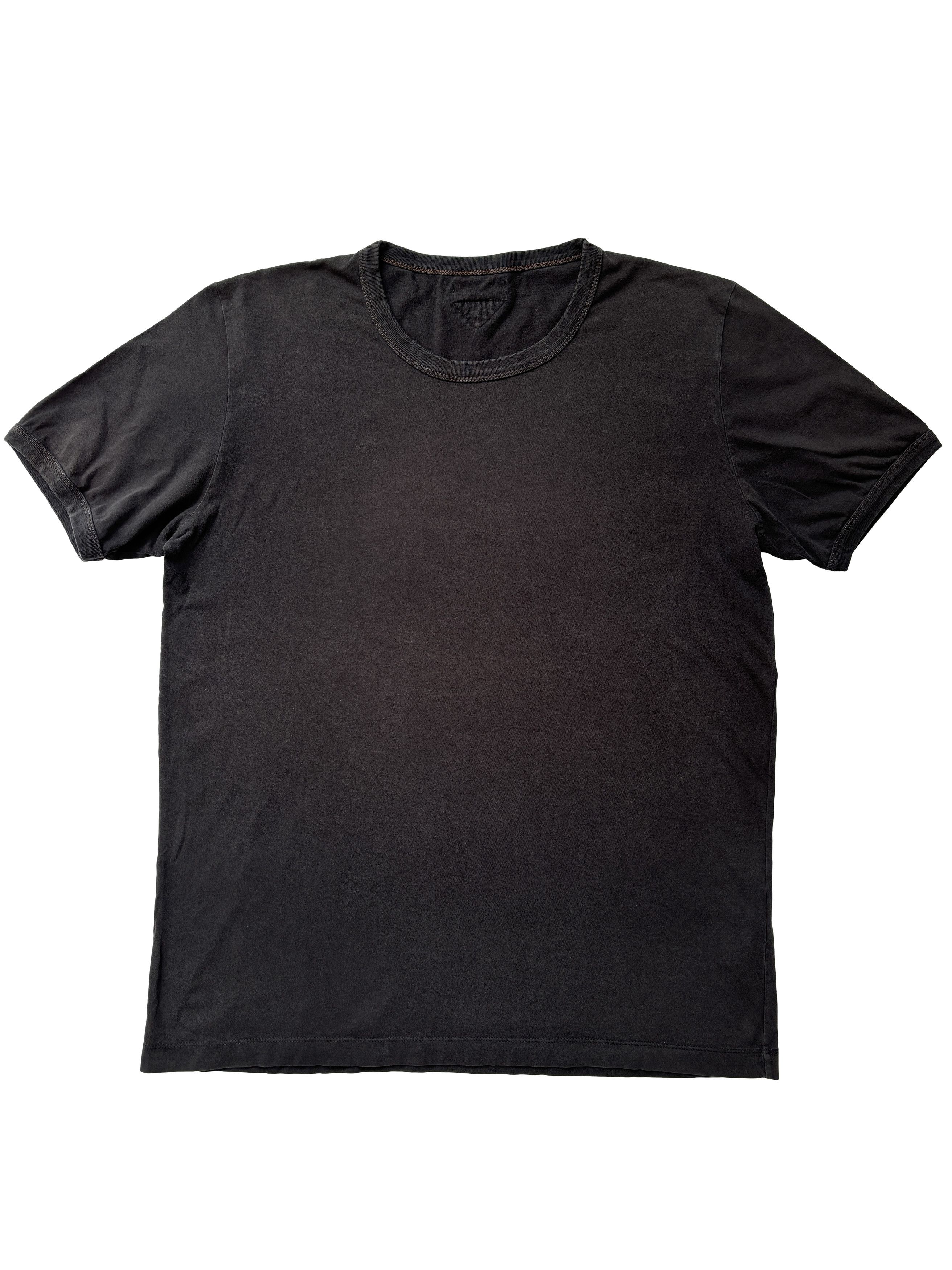 Prada ⚡️QUICK SALE⚡️Prada Washed-Out Black Short Sleeve T-Shirt Size US XL / EU 56 / 4 - 1 Thumbnail