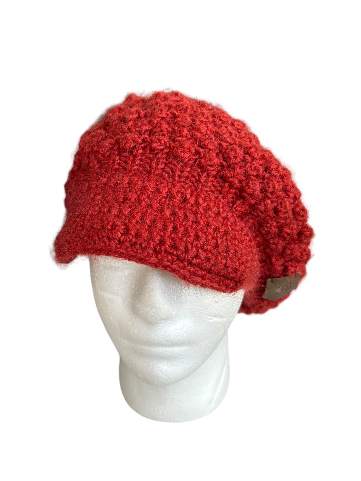 Vivienne Westwood Vivienne Westwood Orange Orb Knitted Mohair wool Hats Size ONE SIZE - 5 Thumbnail