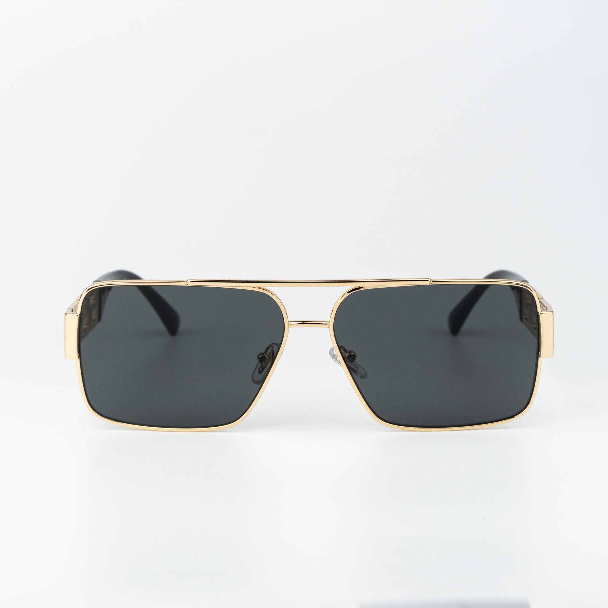 Versace Men Sunglasses Rectangle VE2290 100287 NEW AUTHENTIC