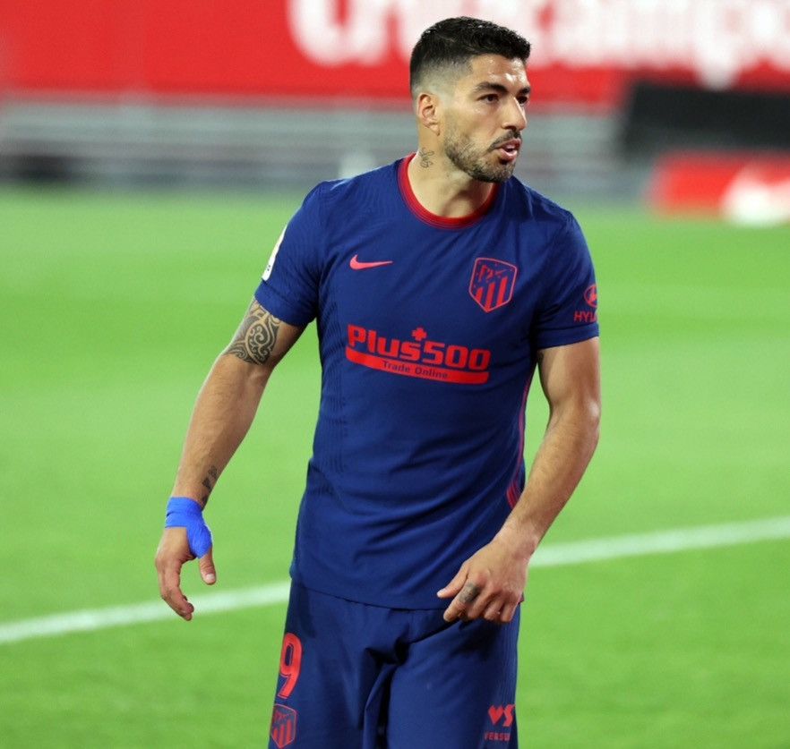 Nike Atletico Madrid 20/21 away shirt #9 Suarez (bnwt) Size US XL / EU 56 / 4 - 11 Thumbnail