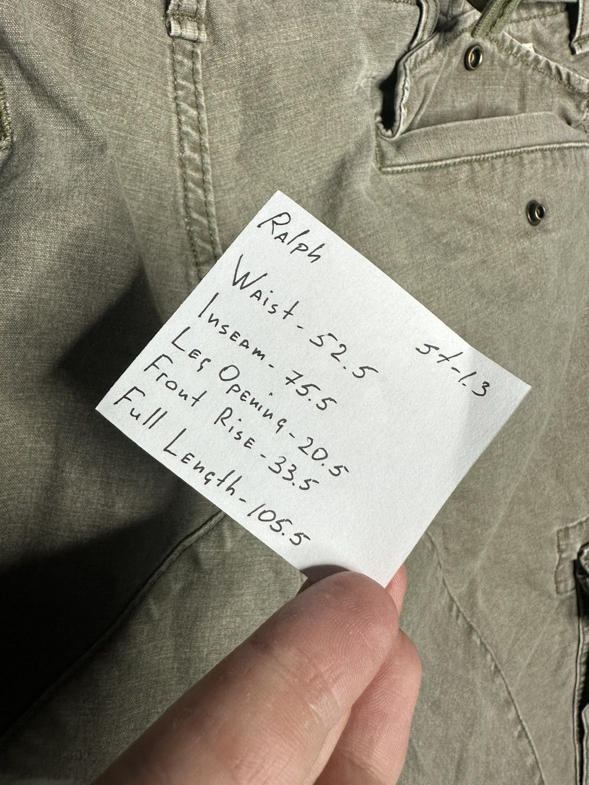 Polo Ralph Lauren Polo Ralph Lauren Utility Surplus Cargo Pants Military Style Size US 40 / EU 56 - 6 Thumbnail