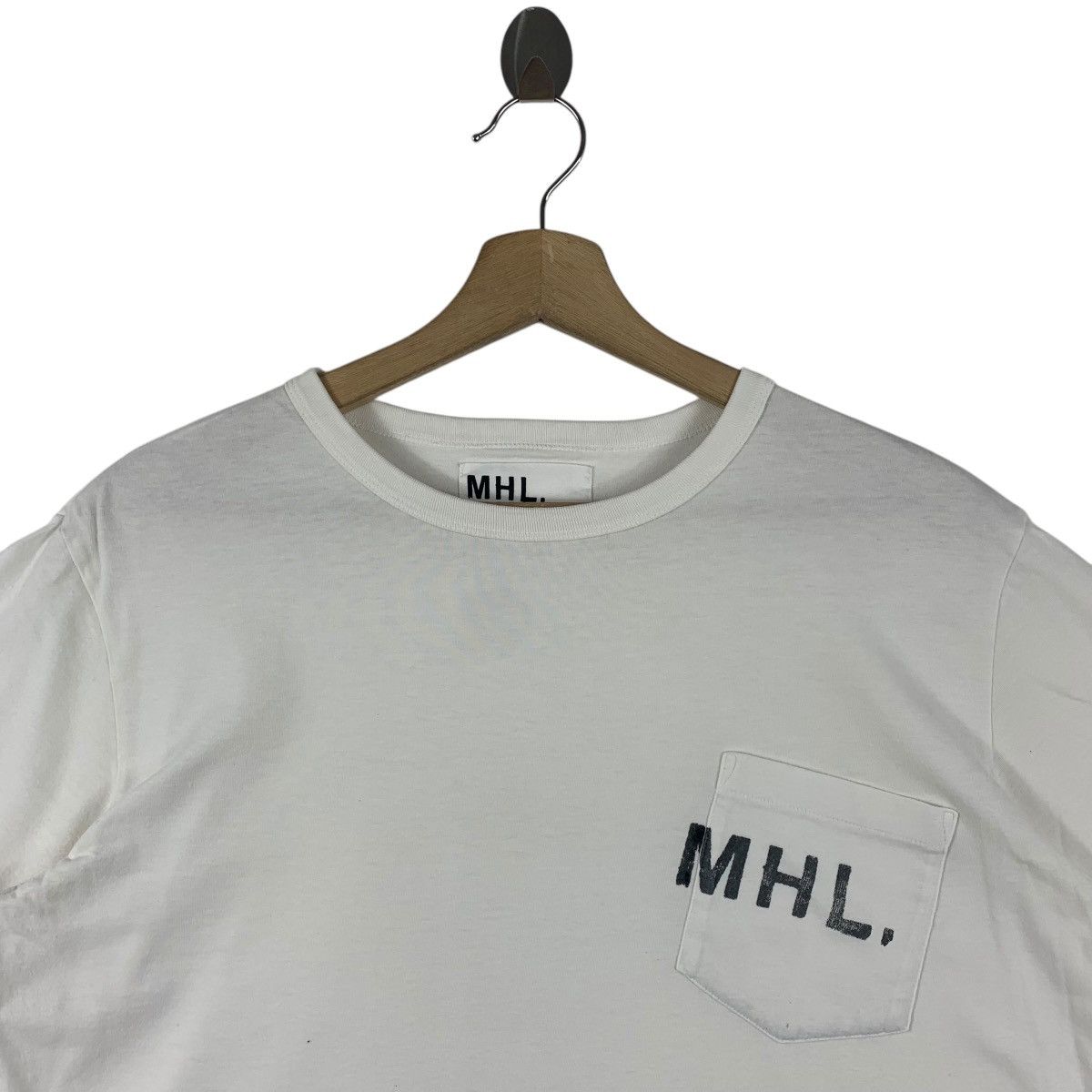 Designer × Margaret Howell MARGARET HOWELL small spellout pocket tee Size US L / EU 52-54 / 3 - 2 Thumbnail