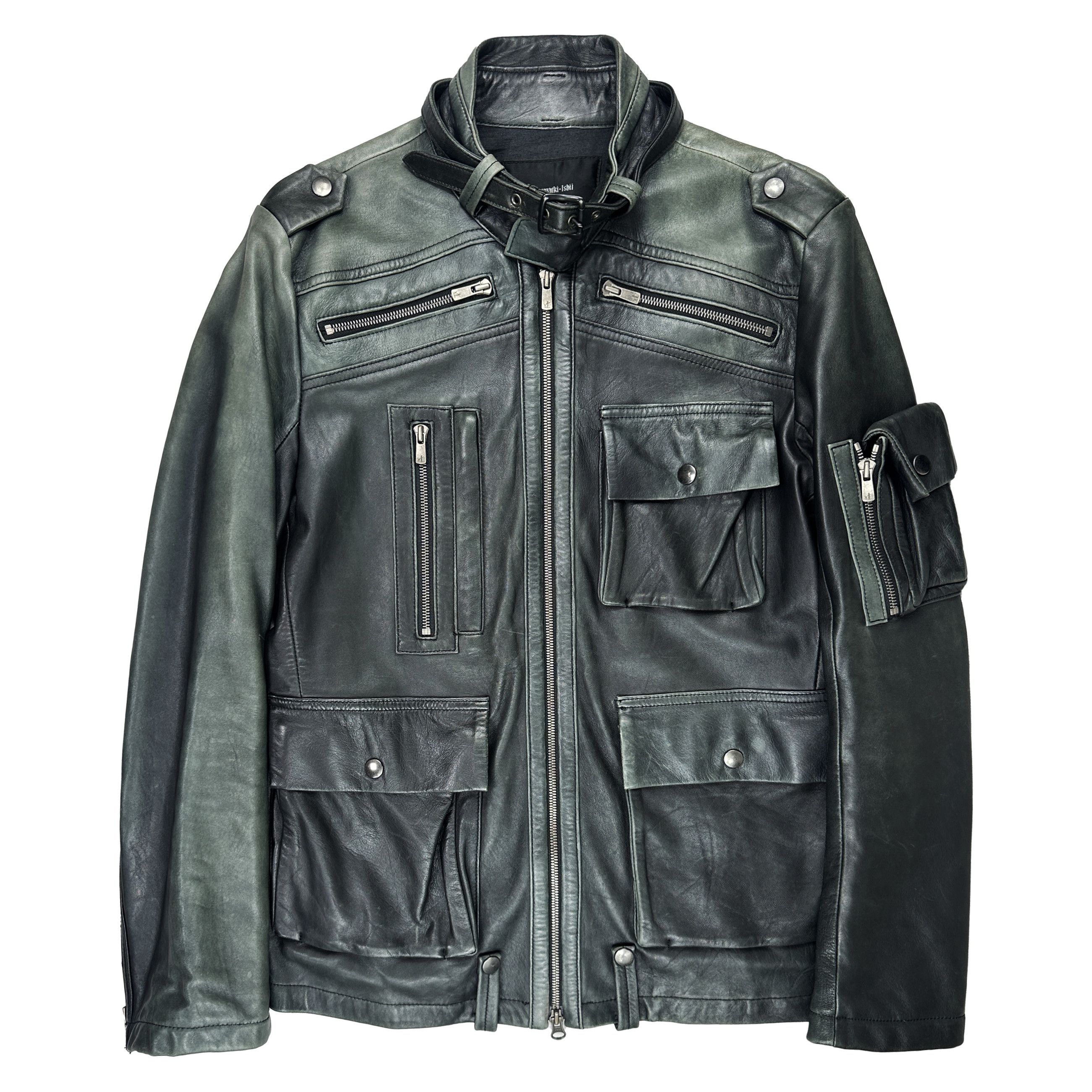 ジャケット・アウター ishii clubman leather jacket clubman leather