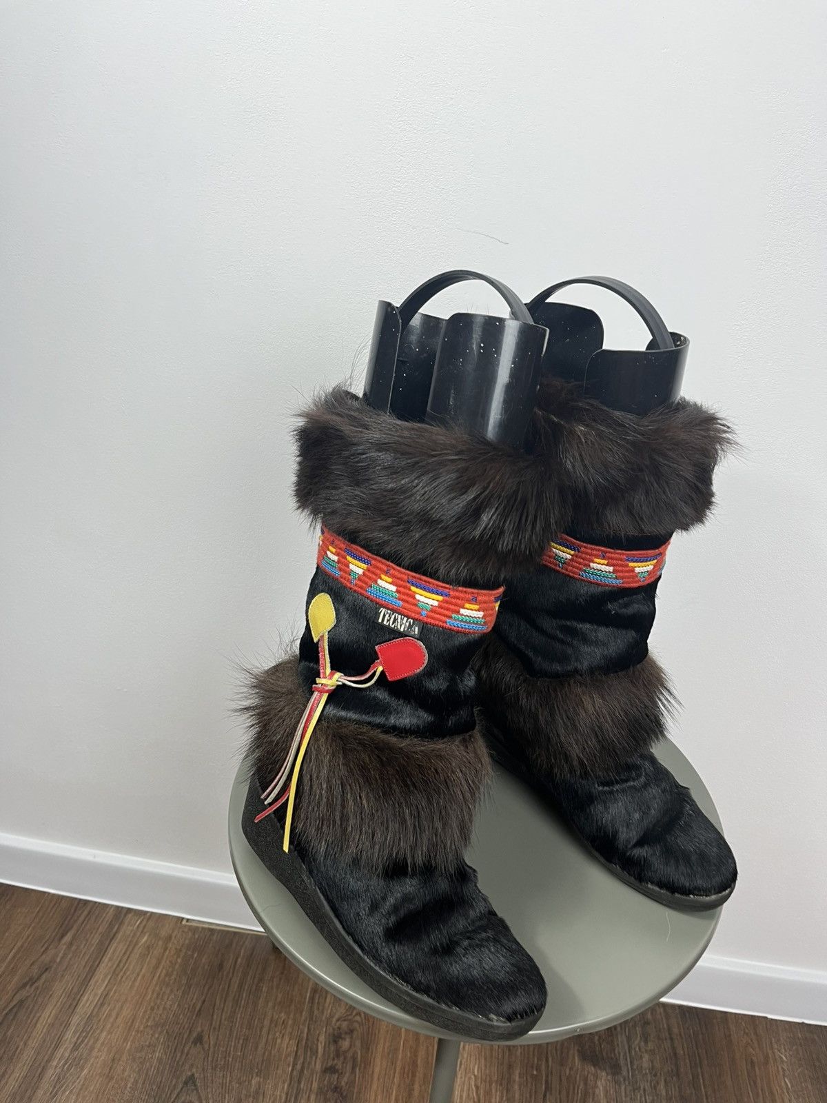 Other Tecnica Faux Fur Snow Boots Women’s 39 Italy Ethnic Trim Size US 8.5 / IT 38.5 - 5 Thumbnail
