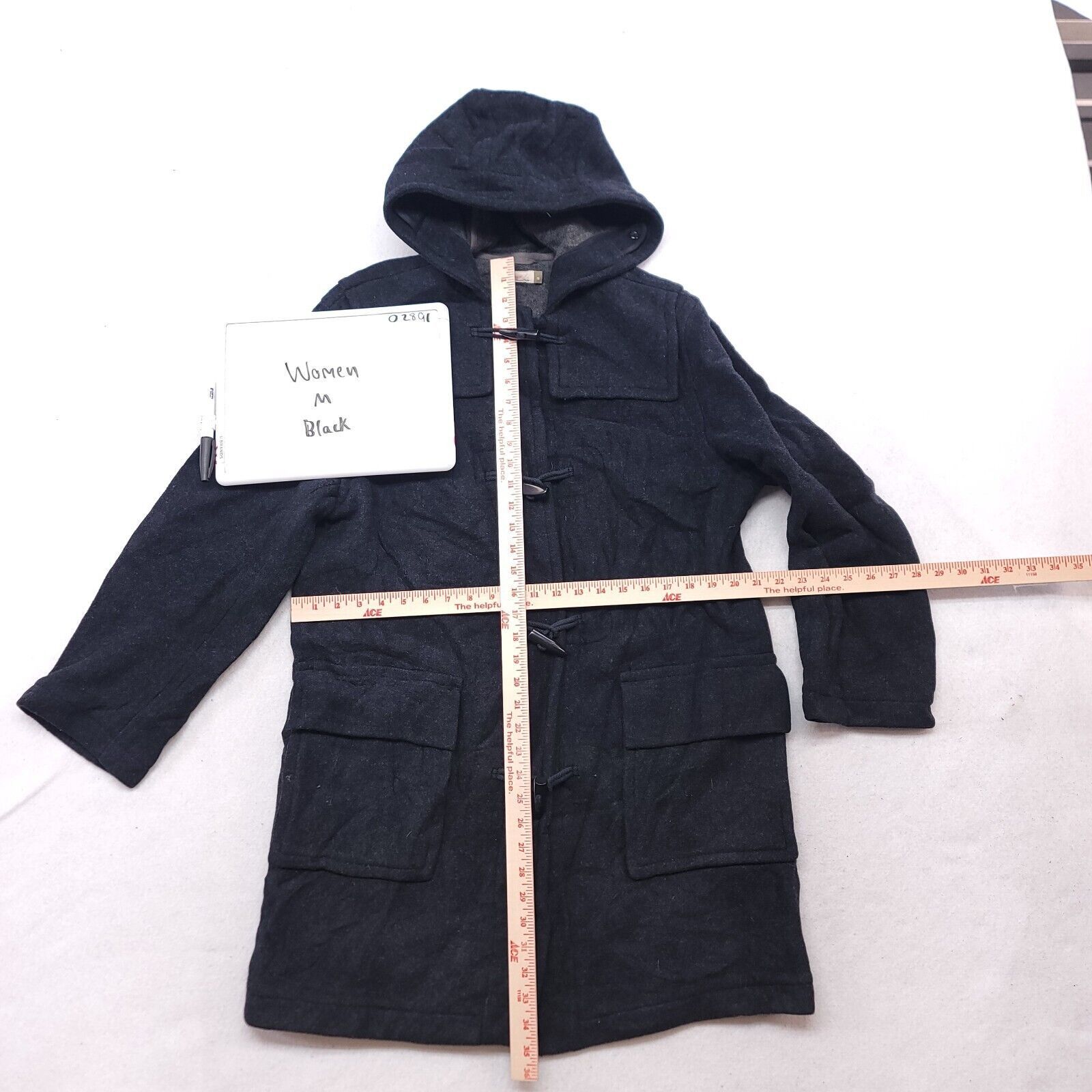 J.Crew JCrew Hook & Loop Long Sleeve Hoodie Womens Size M Black Size M / US 6-8 / IT 42-44 - 6 Thumbnail