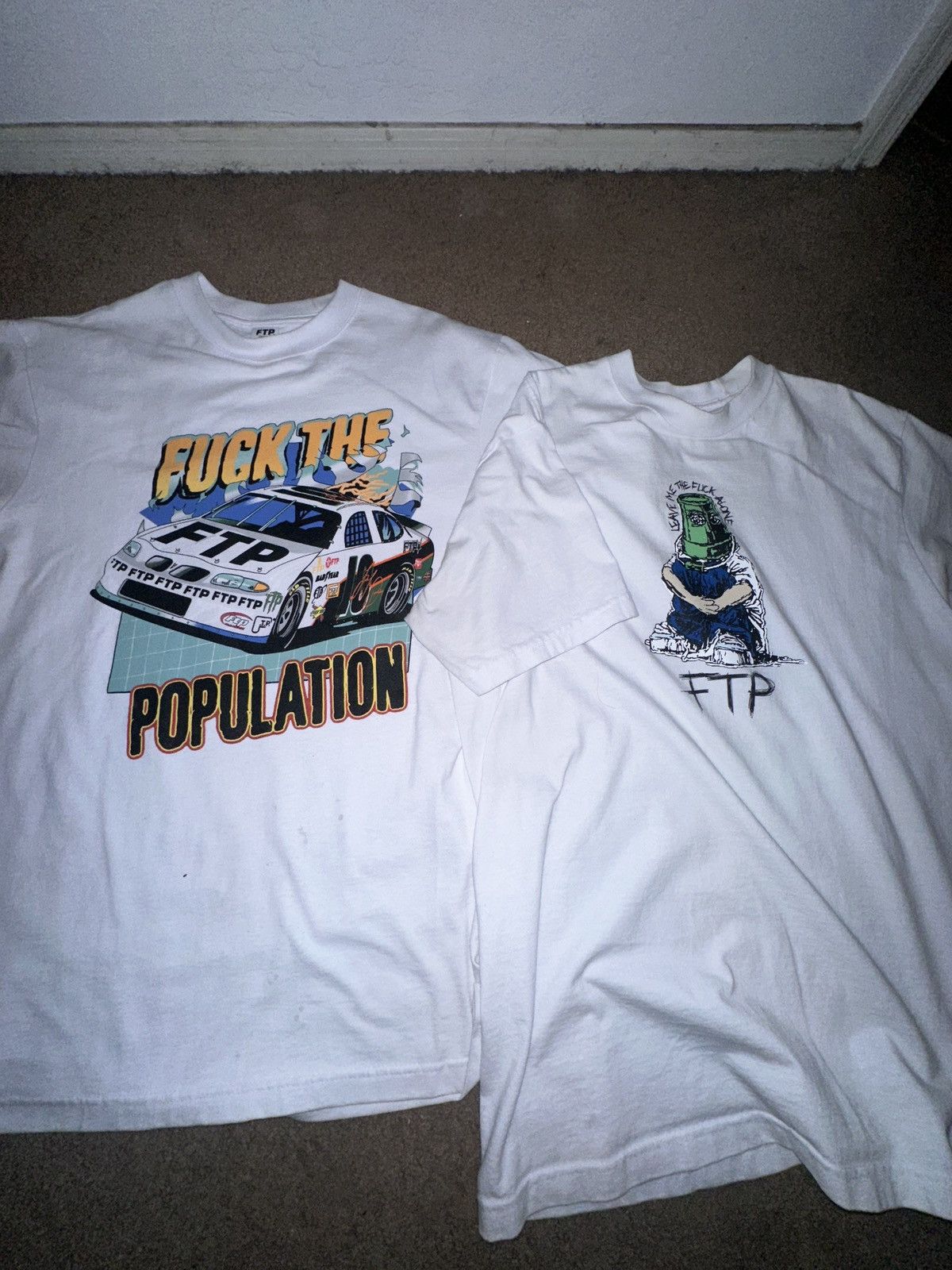 Fuck The Population FTP shirts Size US L / EU 52-54 / 3 - 5 Thumbnail