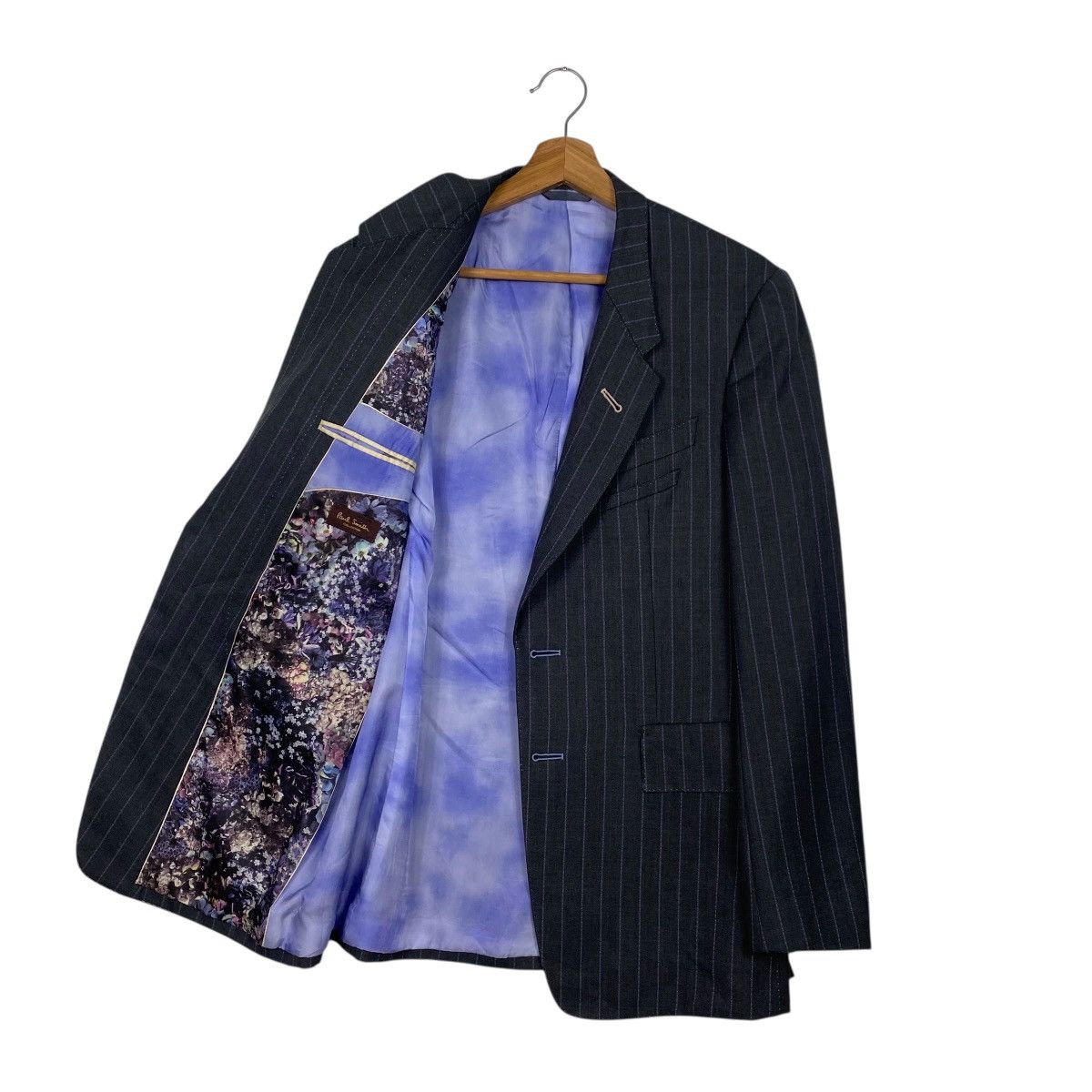 Paul Smith Paul Smith stripes blazer coat Size US L / EU 52-54 / 3 - 9 Thumbnail