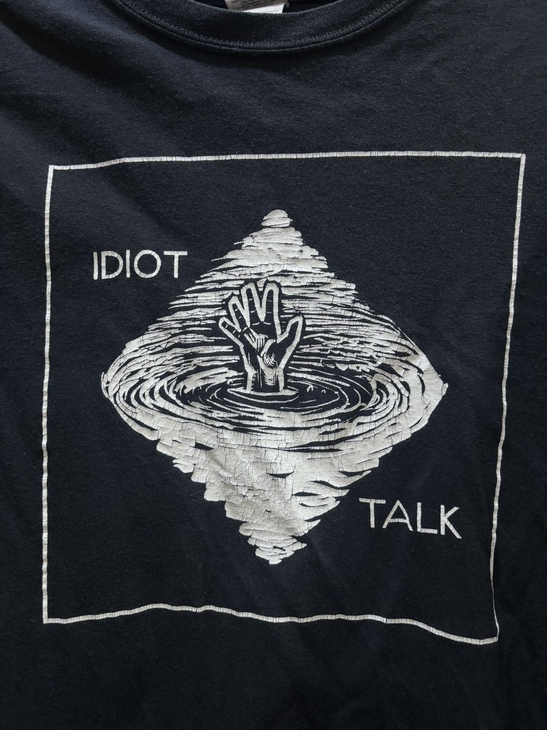 Band Tees Idiot talk Size US M / EU 48-50 / 2 - 2 Thumbnail