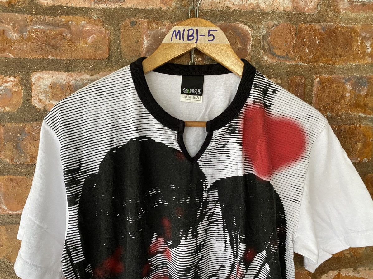 Japanese Brand 2000s Arkand B Japan Poem Sex Kiss illusion graphic Size US M / EU 48-50 / 2 - 3 Thumbnail