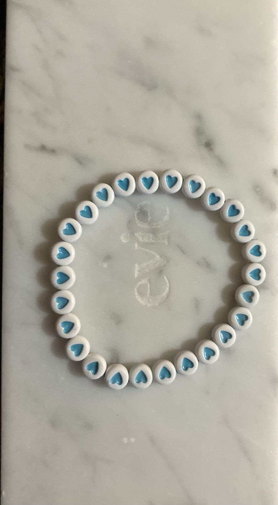 Other Little blue hearts beaded bracelet Size ONE SIZE - 1 Preview