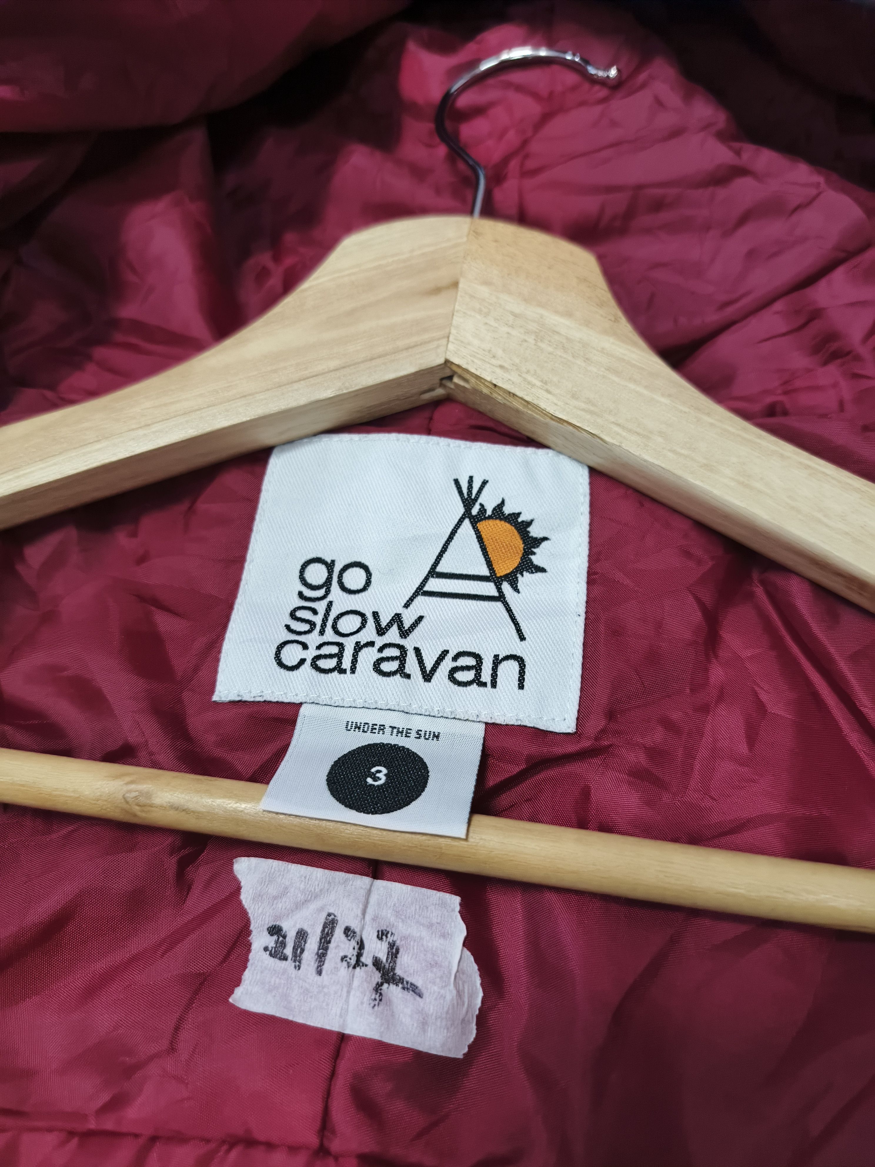 go slow caravan GO SLOW CARAVAN FLEECE SWEATER HOODED Size US M / EU 48-50 / 2 - 7 Thumbnail