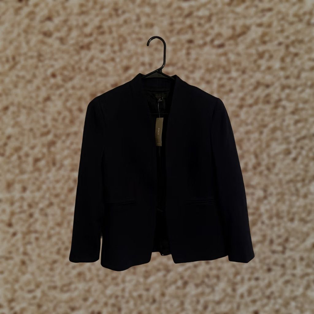 J.Crew J.Crew Going-out Blazer in Stretch Twill Navy Blue - Women's 6P Petites - New - Blazer Size M / US 6-8 / IT 42-44 - 1 Thumbnail