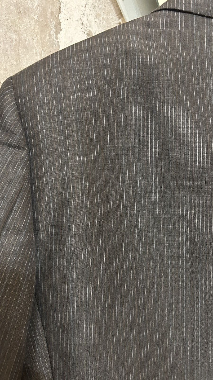 Miu Miu Early 2000’s Wool & Mohair Striped Blazer Size US M / EU 48-50 / 2 - 3 Thumbnail