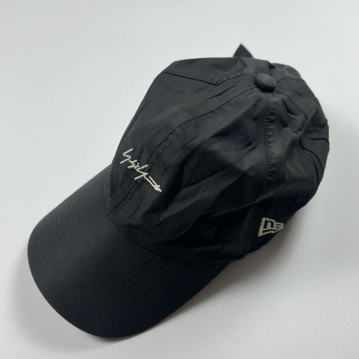 Yohji Yamamoto x New Era 9FORTY Signature Logo Cap YOHJI YAMAMOTO x NEW ERA 9FORTY Cap 2020SS Signature Logo  main image 4
