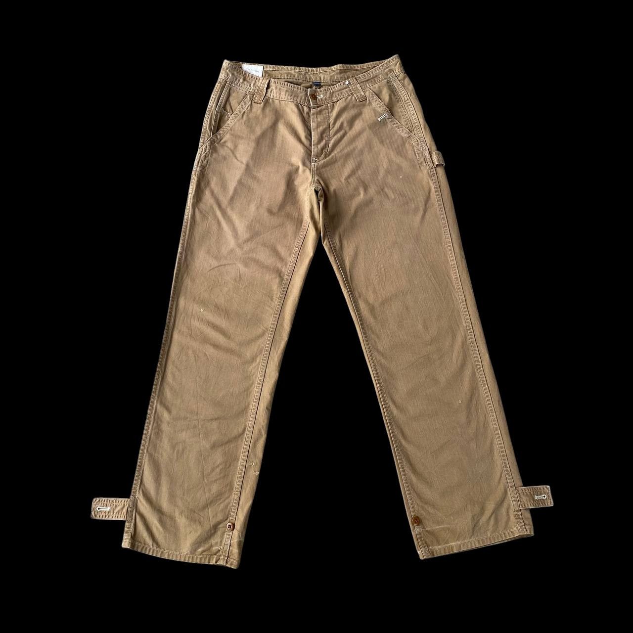 Polo Ralph Lauren VINTAGE POLO RALPH LAUREN CARPENTER MILITARY CARGO PANT Size US 34 / EU 50 - 1 Thumbnail