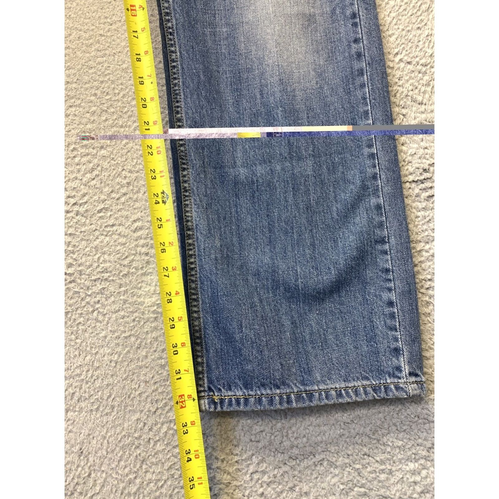 Levi's Levi's 559 Relaxed Straight Jeans Mens 40x32 Blue Denim Pants Casual /0905 Size US 40 / EU 56 - 5 Thumbnail