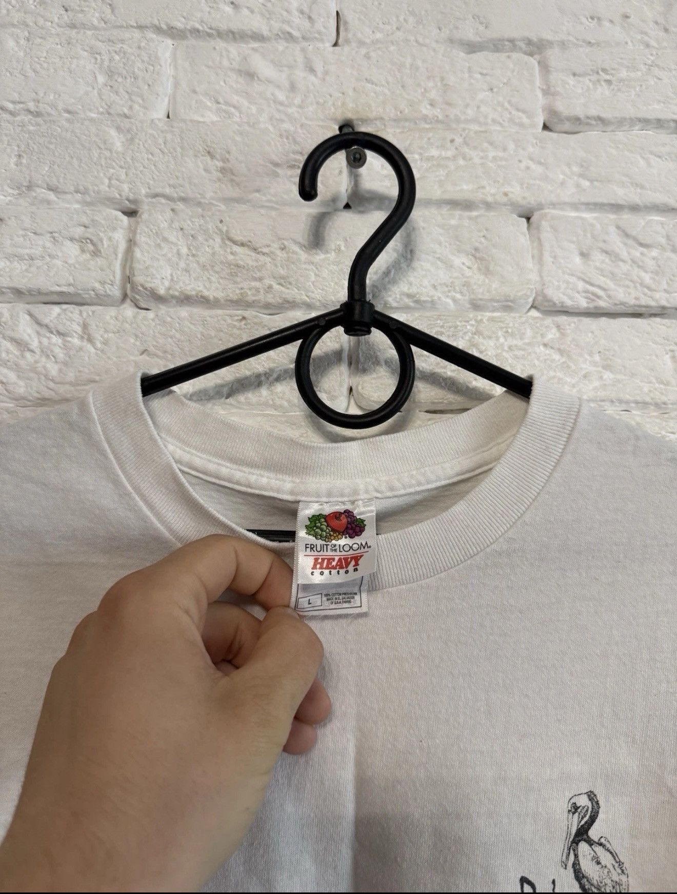 Fruit Of The Loom Vintage 2000 T-shirt Bars Of Key West Florida USA Sz L Size US L / EU 52-54 / 3 - 4 Thumbnail