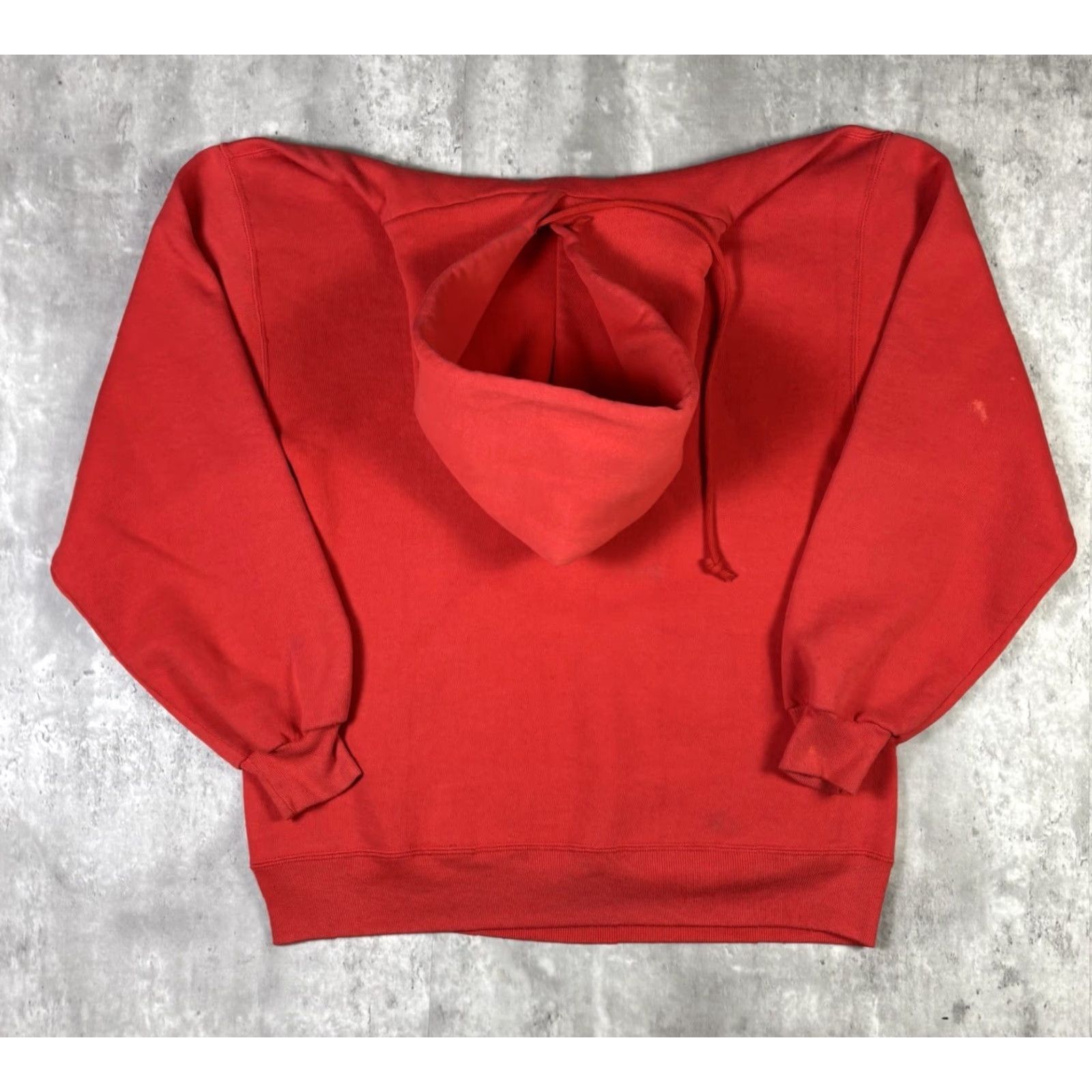 Russell Athletic VINTAGE 90s Russell Athletic Red Hoodie Mens L Graphic Print Pullover Heavyweight Logo 90s Size US L / EU 52-54 / 3 - 2 Thumbnail