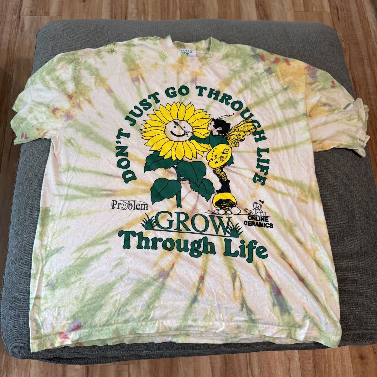 Tie Dye Online Ceramics Shirt Size XXL Grow Through Life