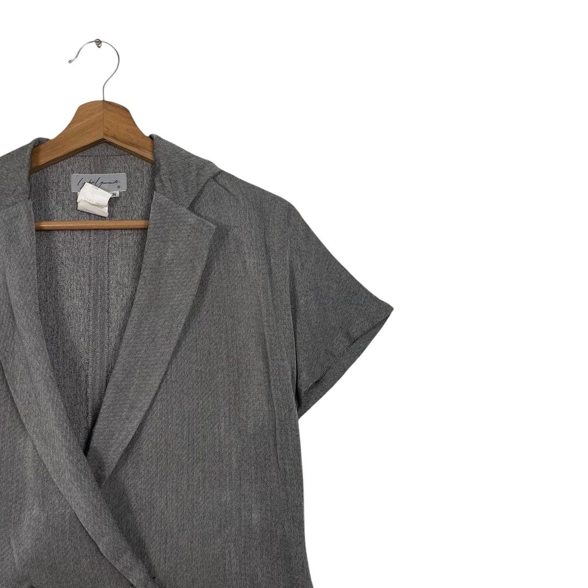 Yohji Yamamoto Yohji Yamamoto Double Breasted Rayon Jacket Size S / US 4 / IT 40 - 5 Thumbnail