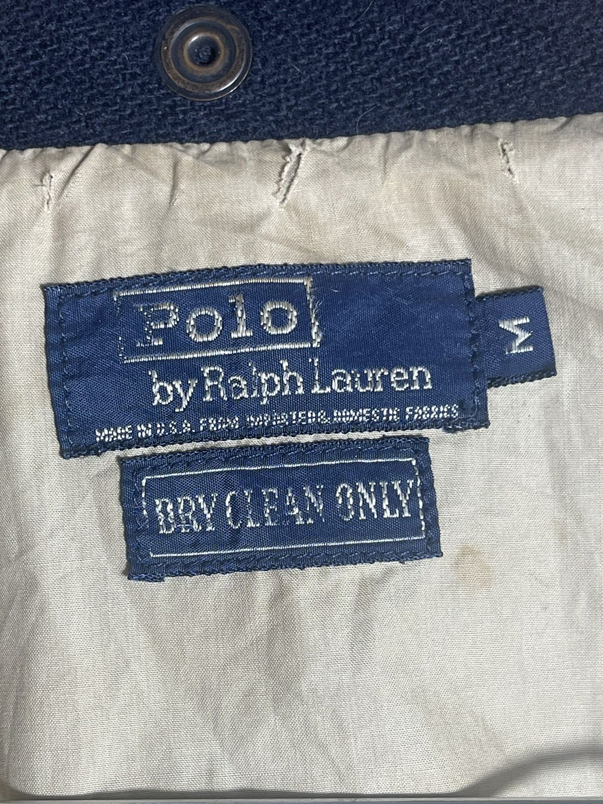 Polo Ralph Lauren × RRL Ralph Lauren × Vintage Vintage Polo Ralph Laurent Wool Jacket Size US M / EU 48-50 / 2 - 8 Thumbnail