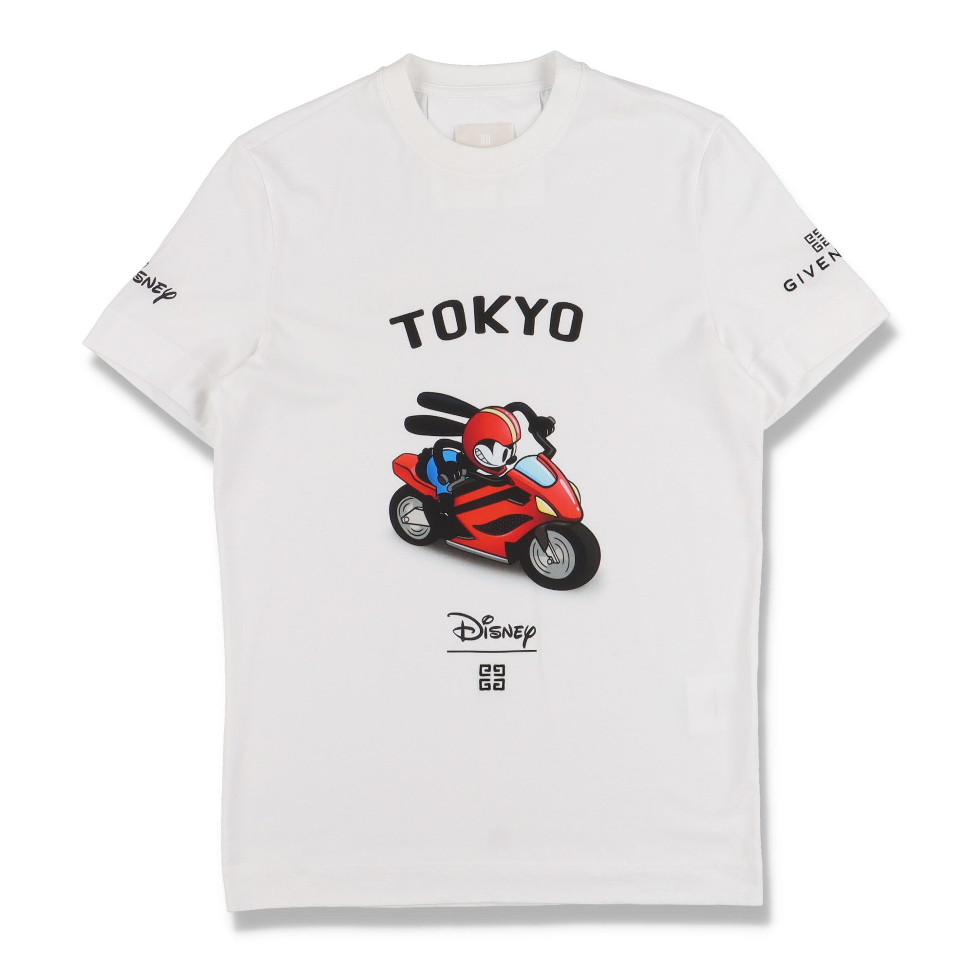 Disney White Oswald Tokyo Embroidered Logo T-shirt Size XS / US 0-2 / IT 36-38 - 1 Thumbnail