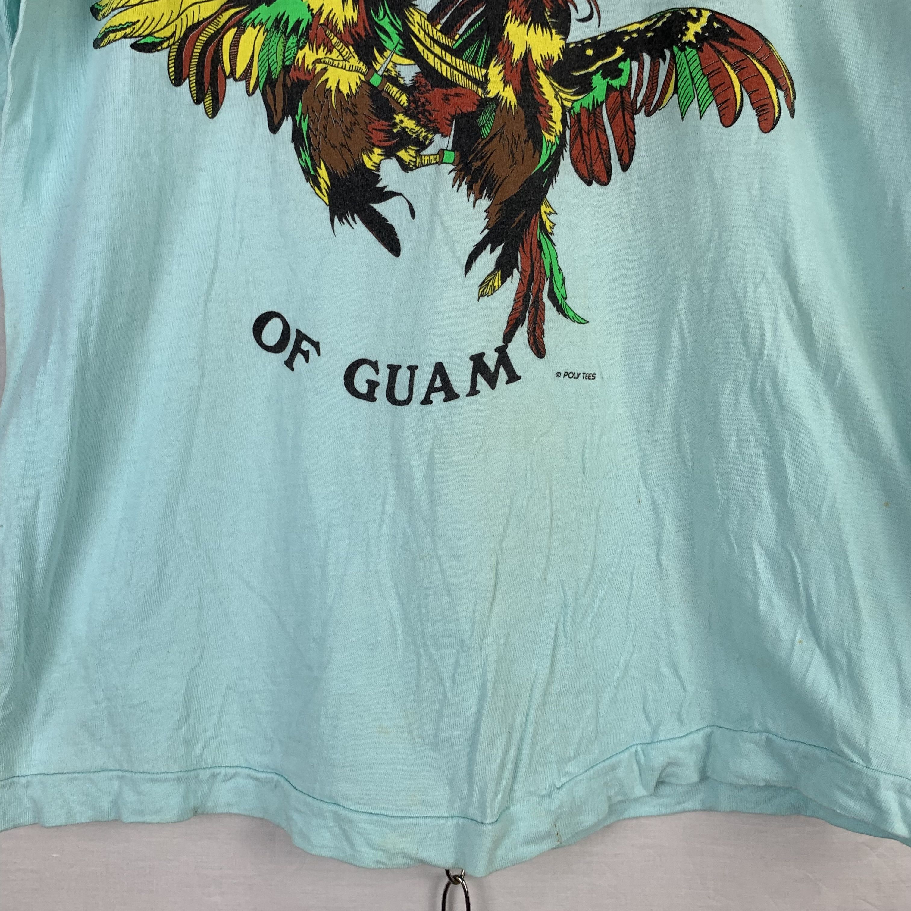 Vintage Vintage Cock Fighters Poly Tees Size US L / EU 52-54 / 3 - 3 Thumbnail
