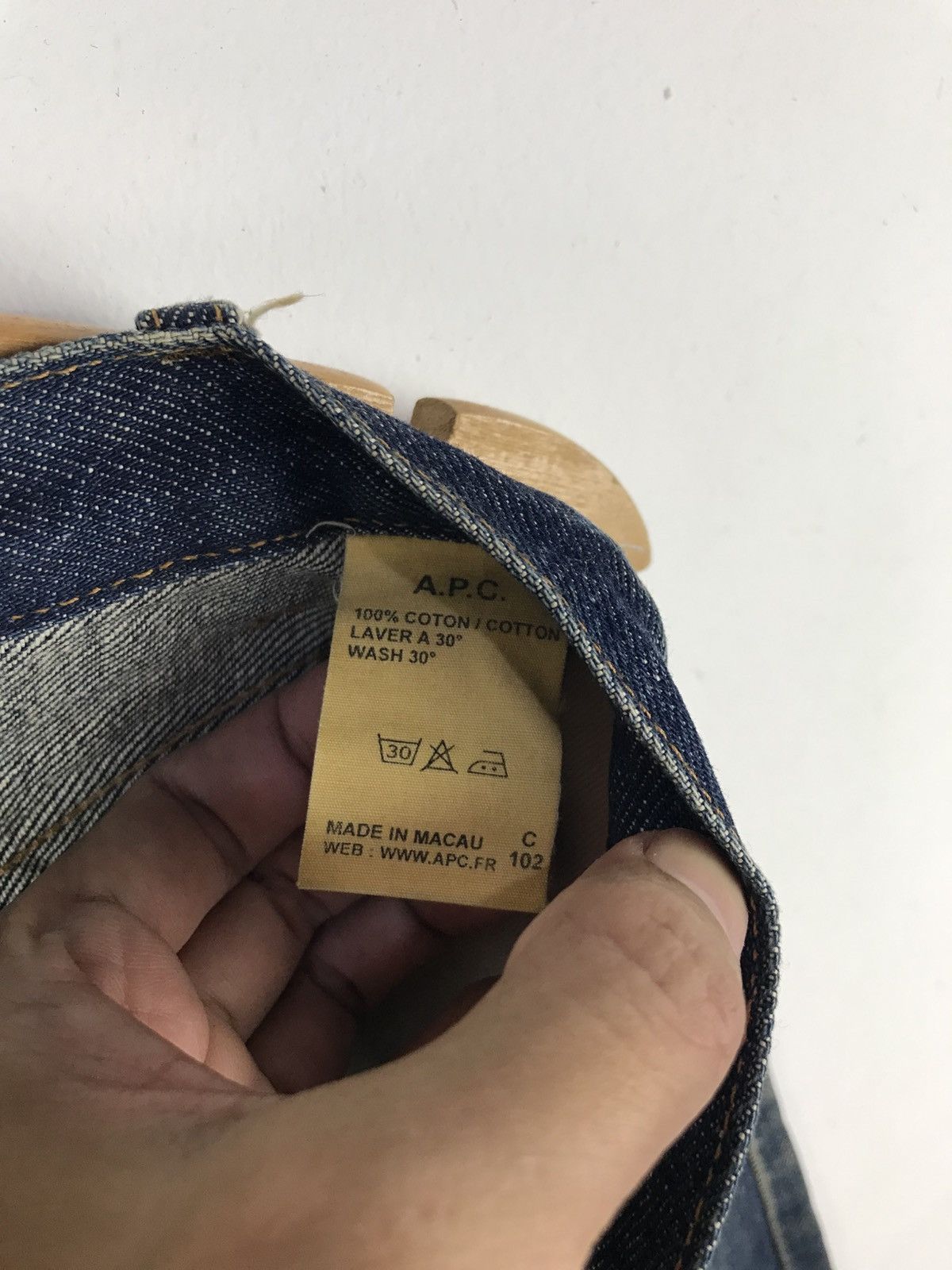 A.P.C. A.P.C New Cure Denim Jeans Small Size Size US 27 - 4 Thumbnail