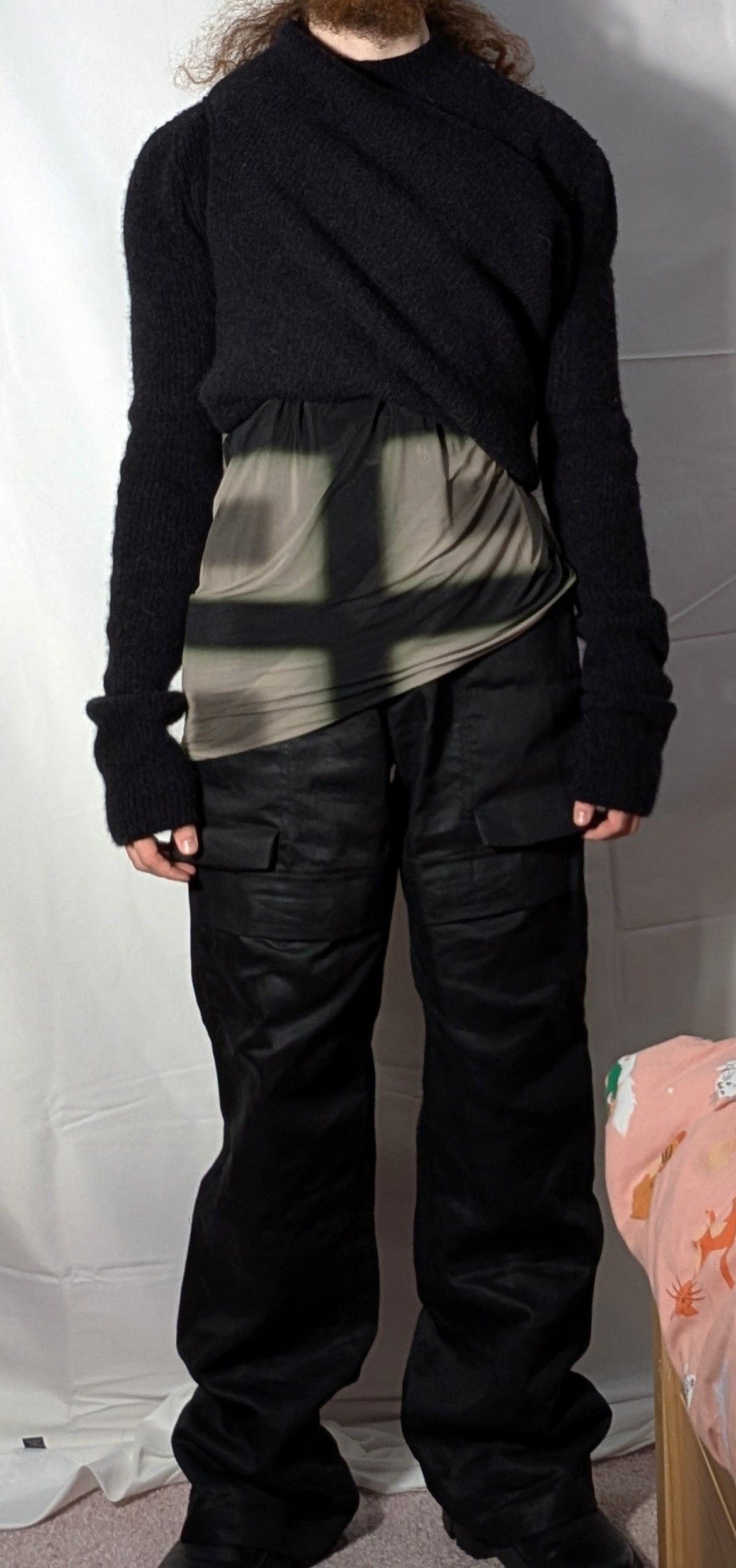 Rick Owens Rick Owens Porterville F/W 24 Subhuman alpaca blend knit Size US M / EU 48-50 / 2 - 5 Thumbnail