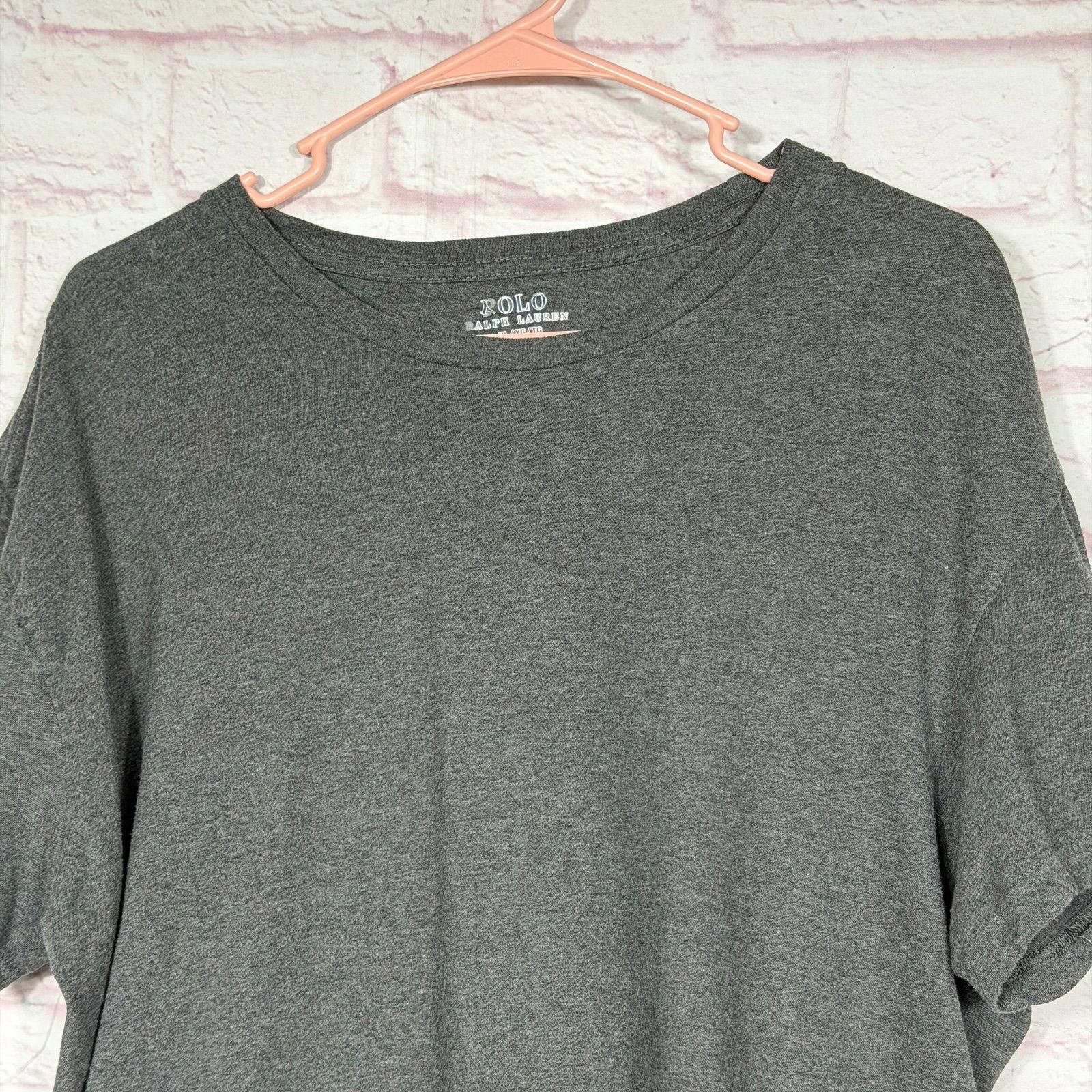 Polo Ralph Lauren Polo Ralph Lauren Gray T-Shirt XL Size US XL / EU 56 / 4 - 2 Thumbnail
