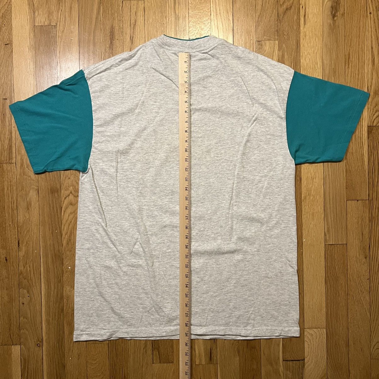 Vintage Vintage 1994 Belton T Shirt Gray Teal XL Size US XL / EU 56 / 4 - 5 Thumbnail