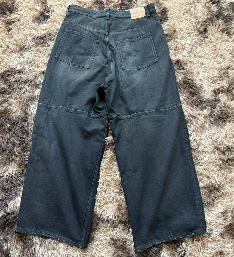 Balenciaga Balenciaga size XS 25 Spring Drawstring Denim Pants Size US 27 - 2 Thumbnail