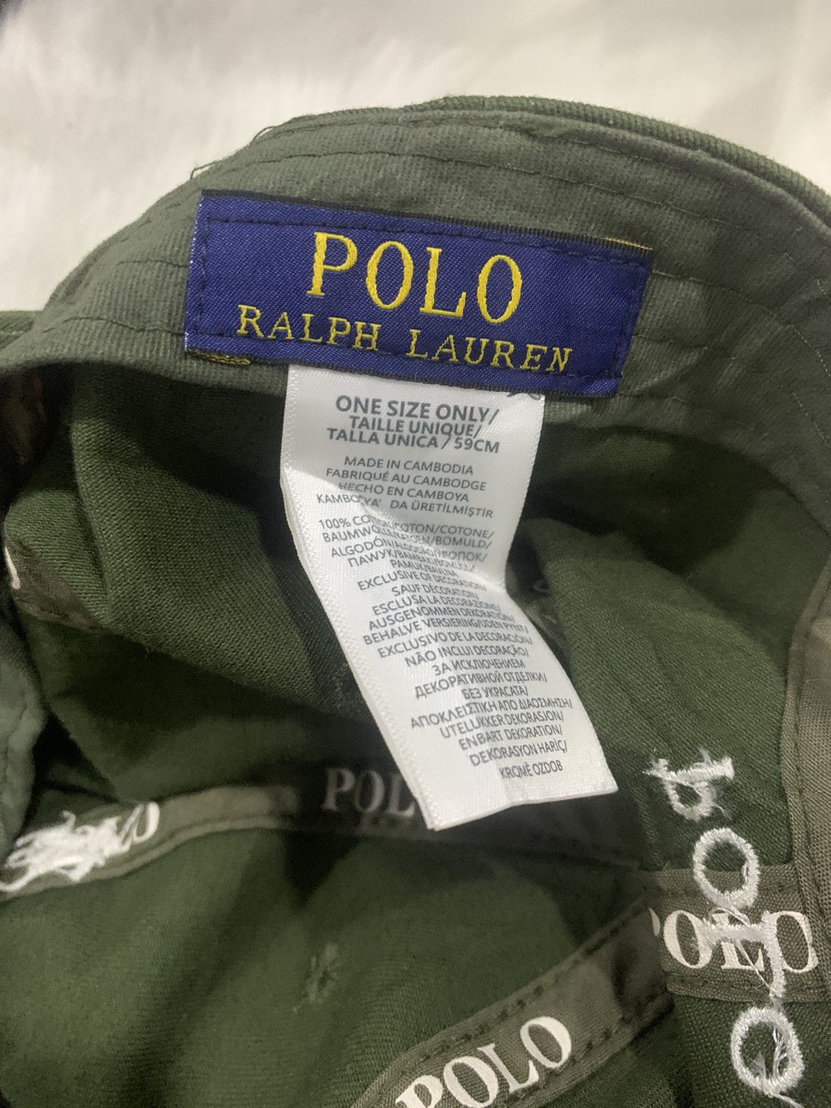 Polo Ralph Lauren RARE!! Caps Polo Ralph Laurent Small Pony Size ONE SIZE - 6 Thumbnail